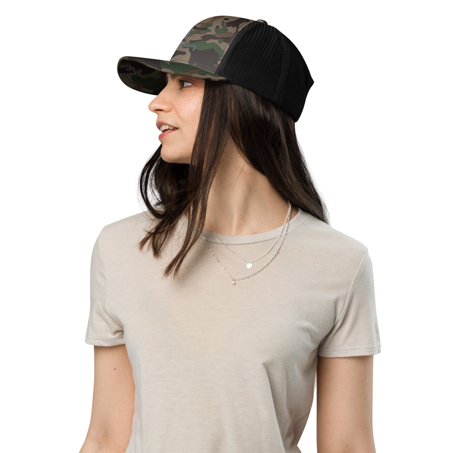 Grumpy shag trucker hat