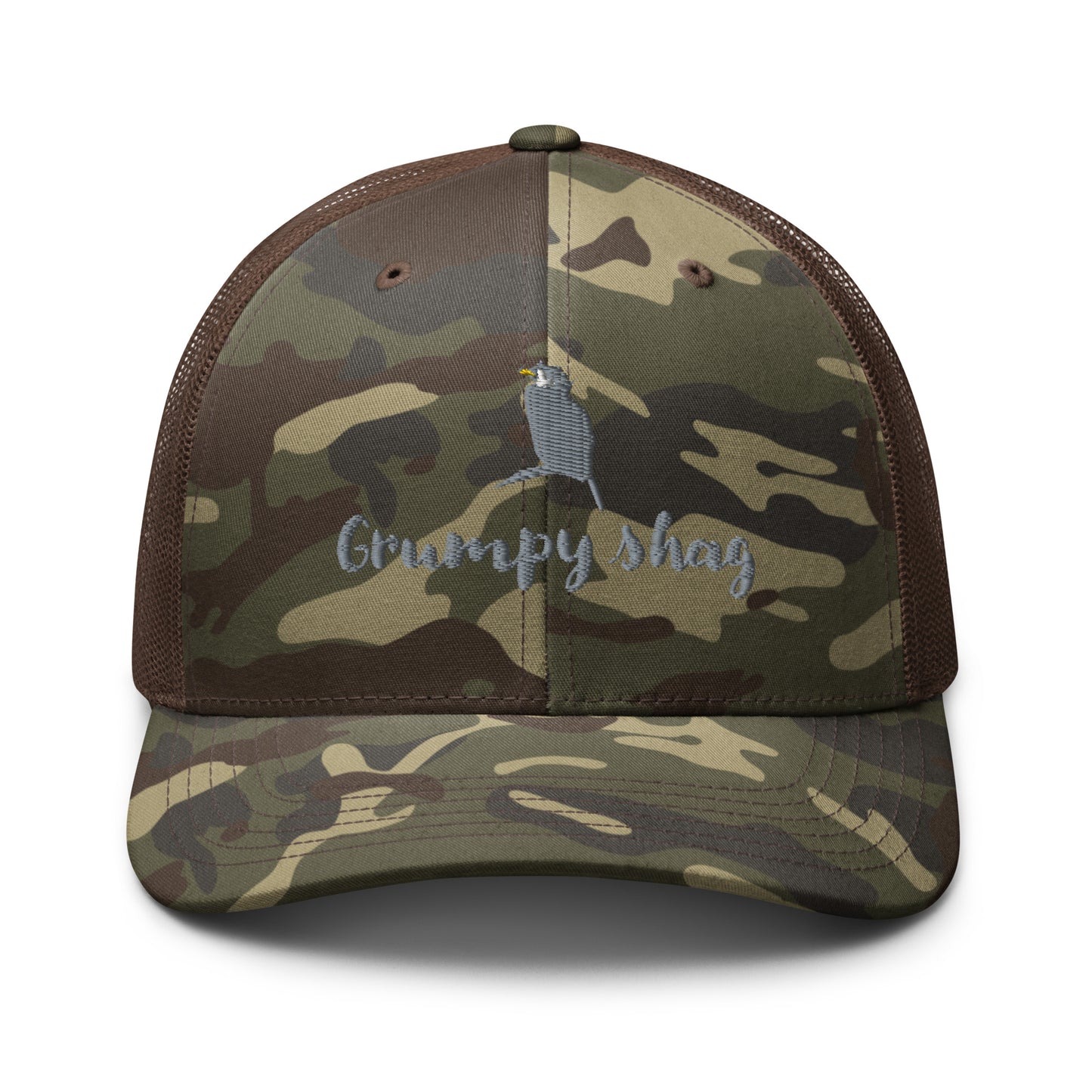 Grumpy shag trucker hat