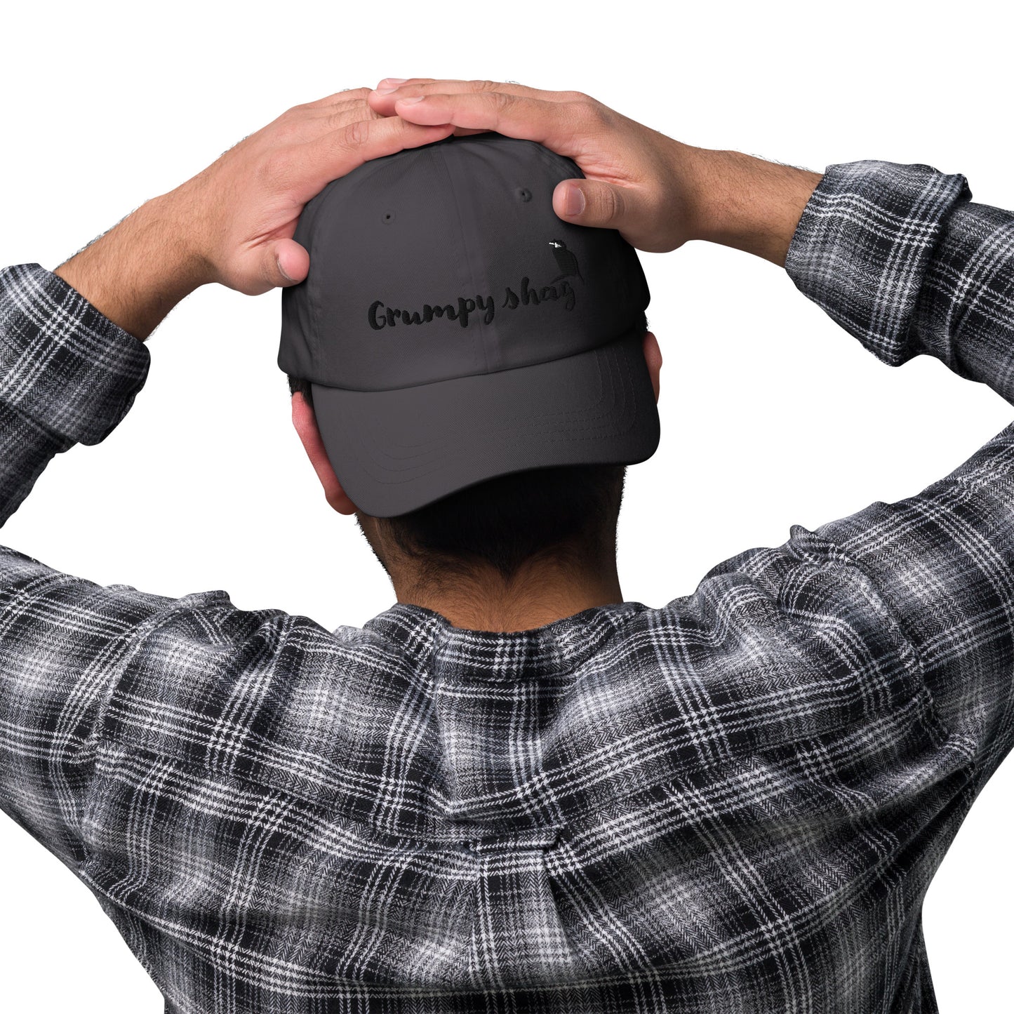 Grumpy shag Dad hat