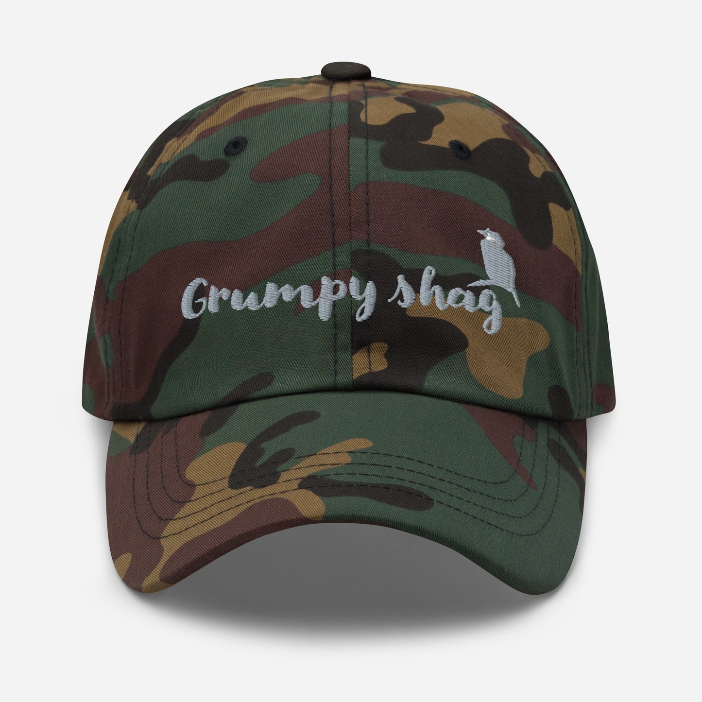 Grumpy shag Dad hat