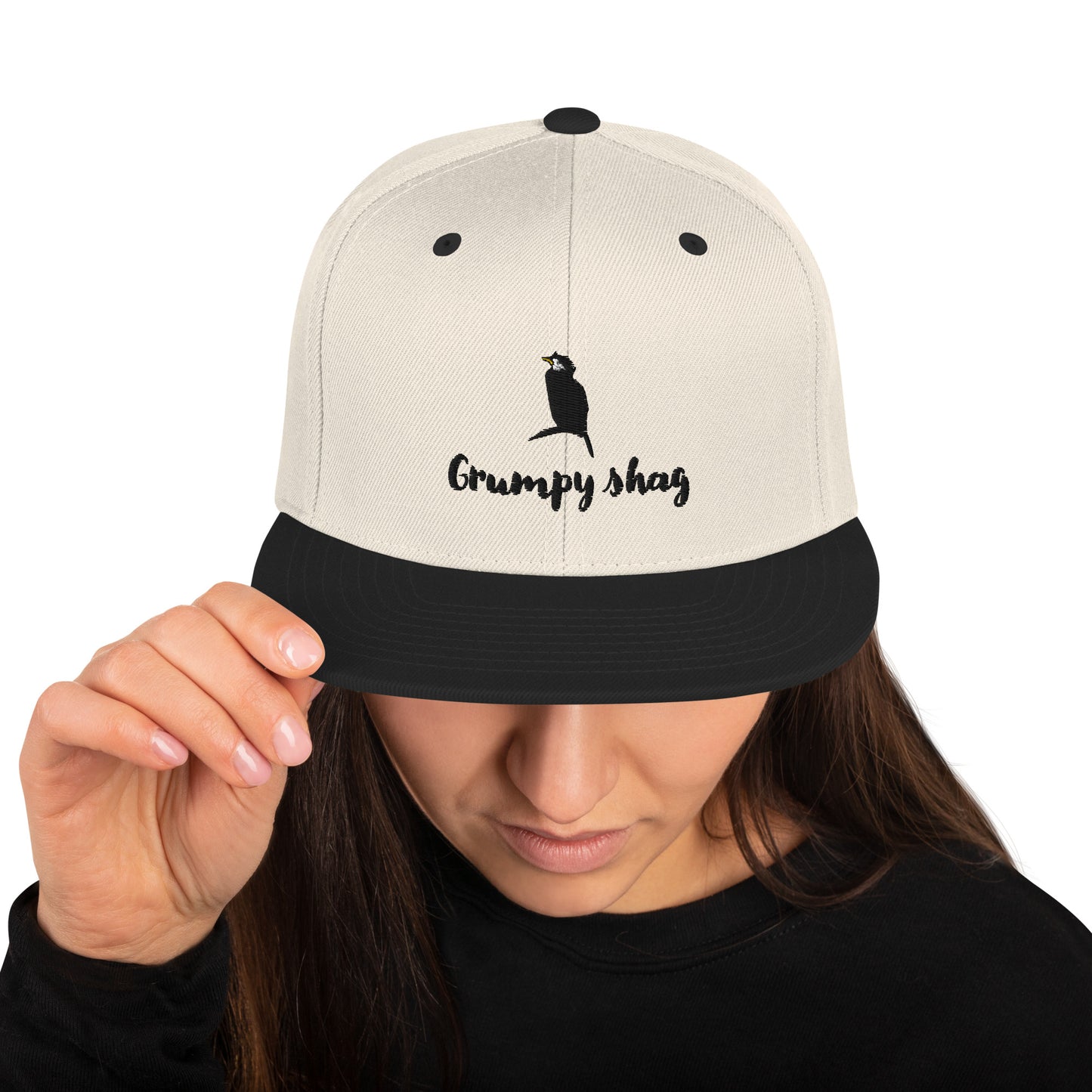 Grumpy shag Hat (Snapback)