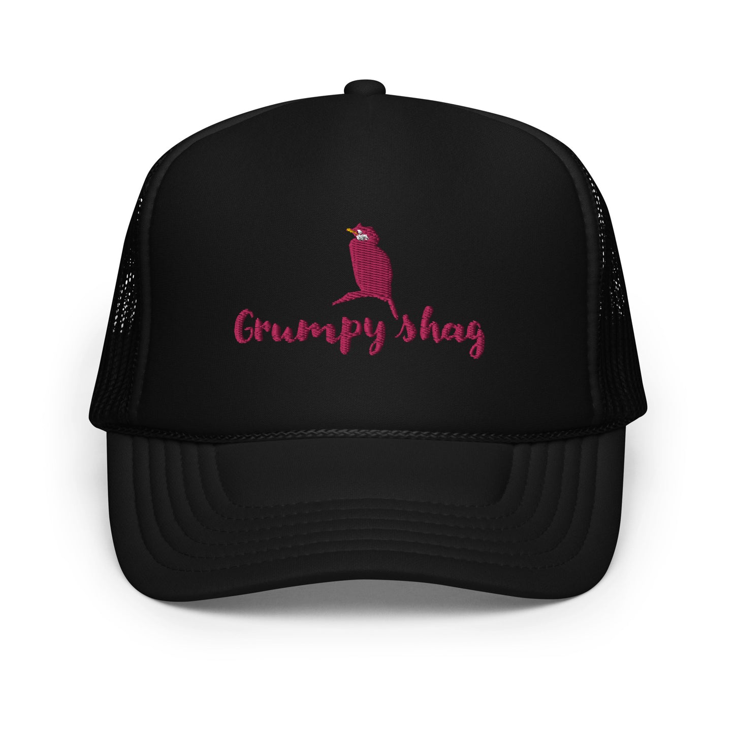 Grumpy shag Foam trucker hat