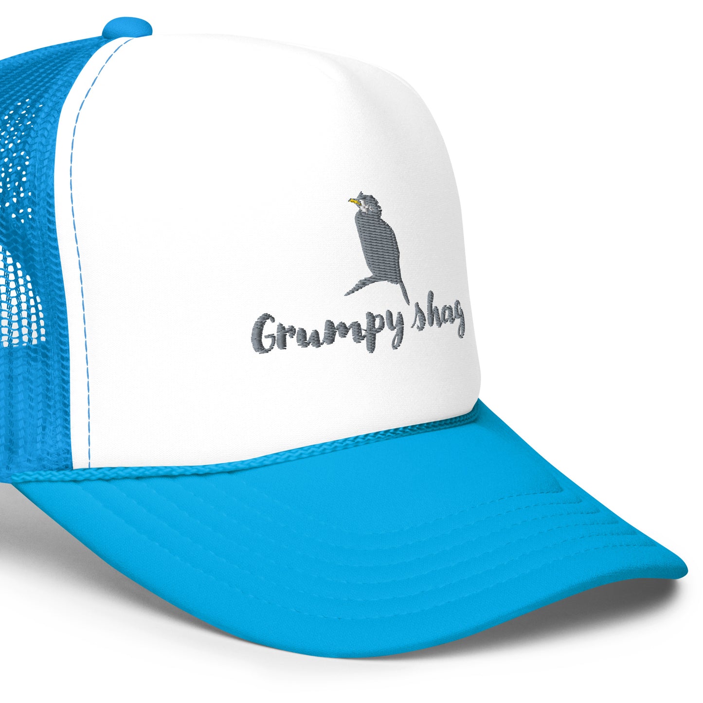 Grumpy shag Foam trucker hat