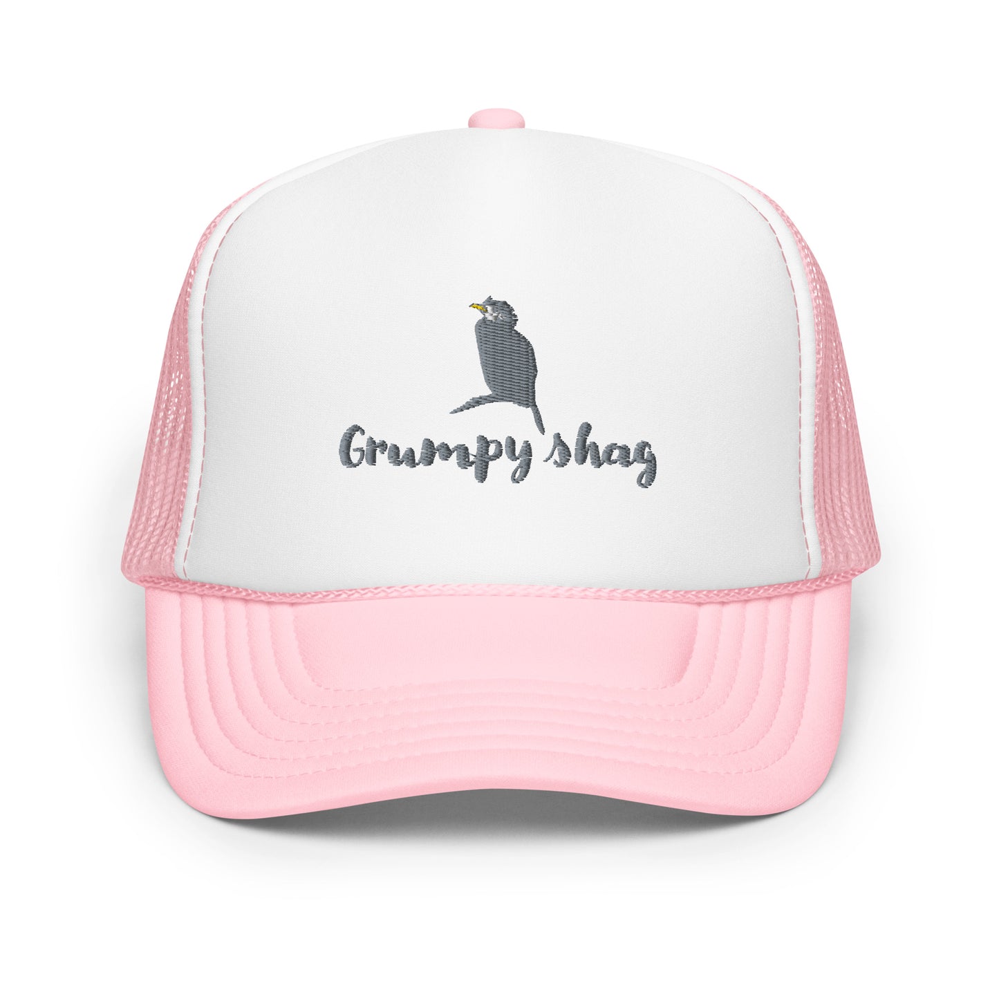 Grumpy shag Foam trucker hat