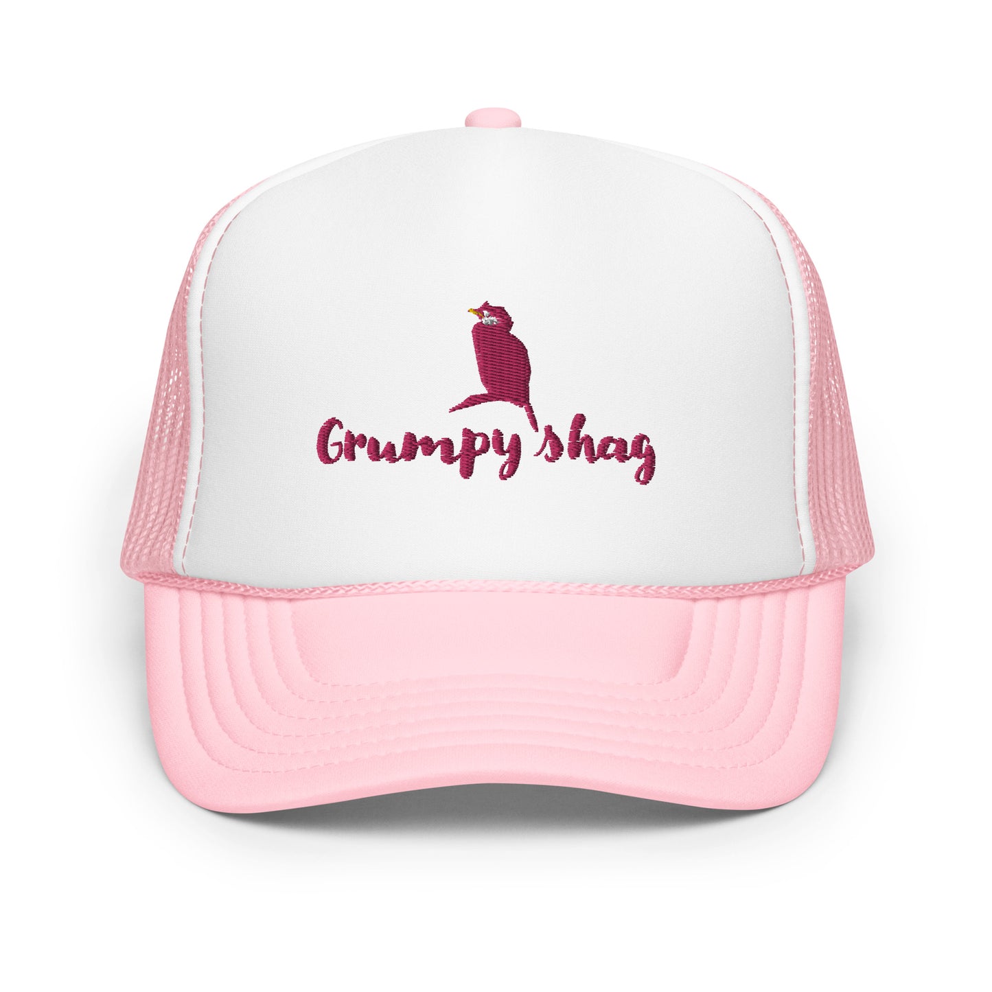 Grumpy shag Foam trucker hat