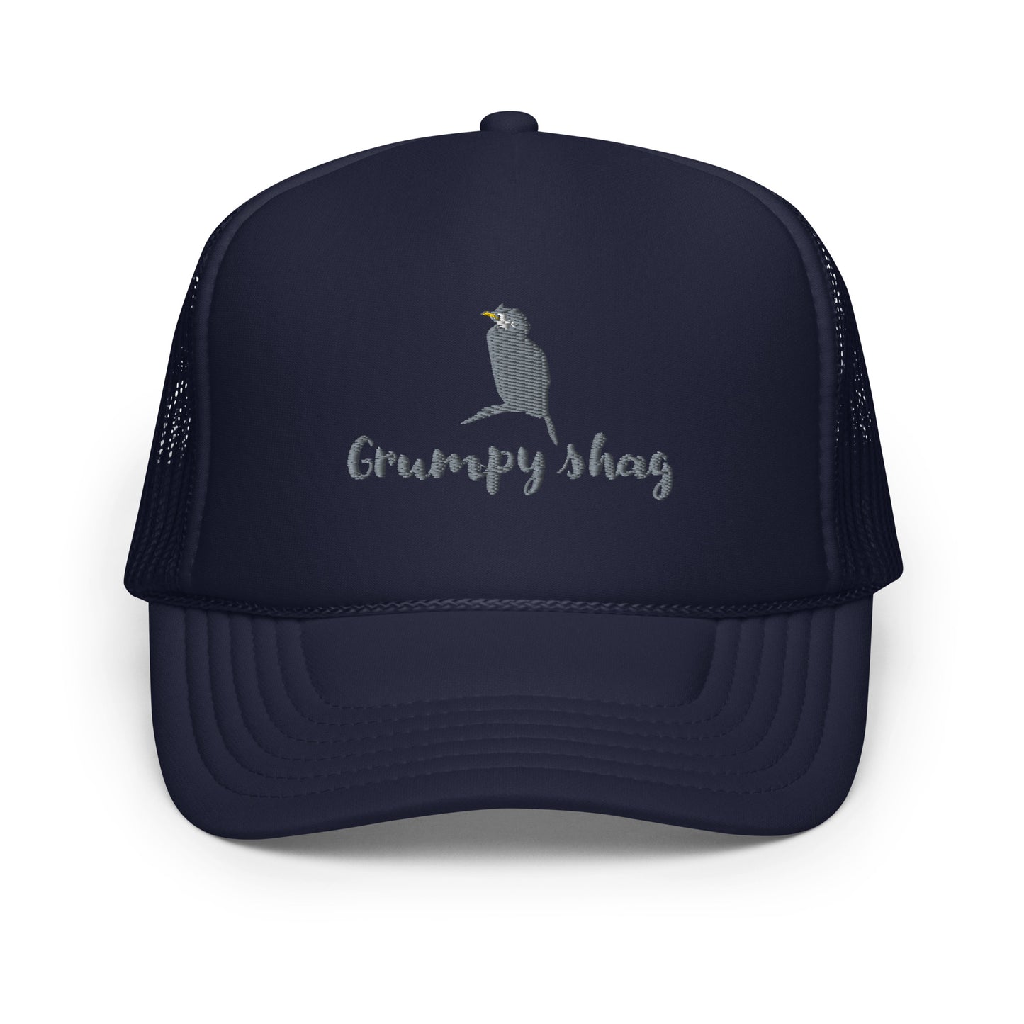 Grumpy shag Foam trucker hat