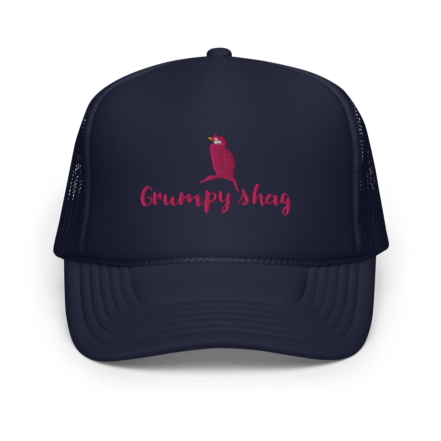 Grumpy shag Foam trucker hat