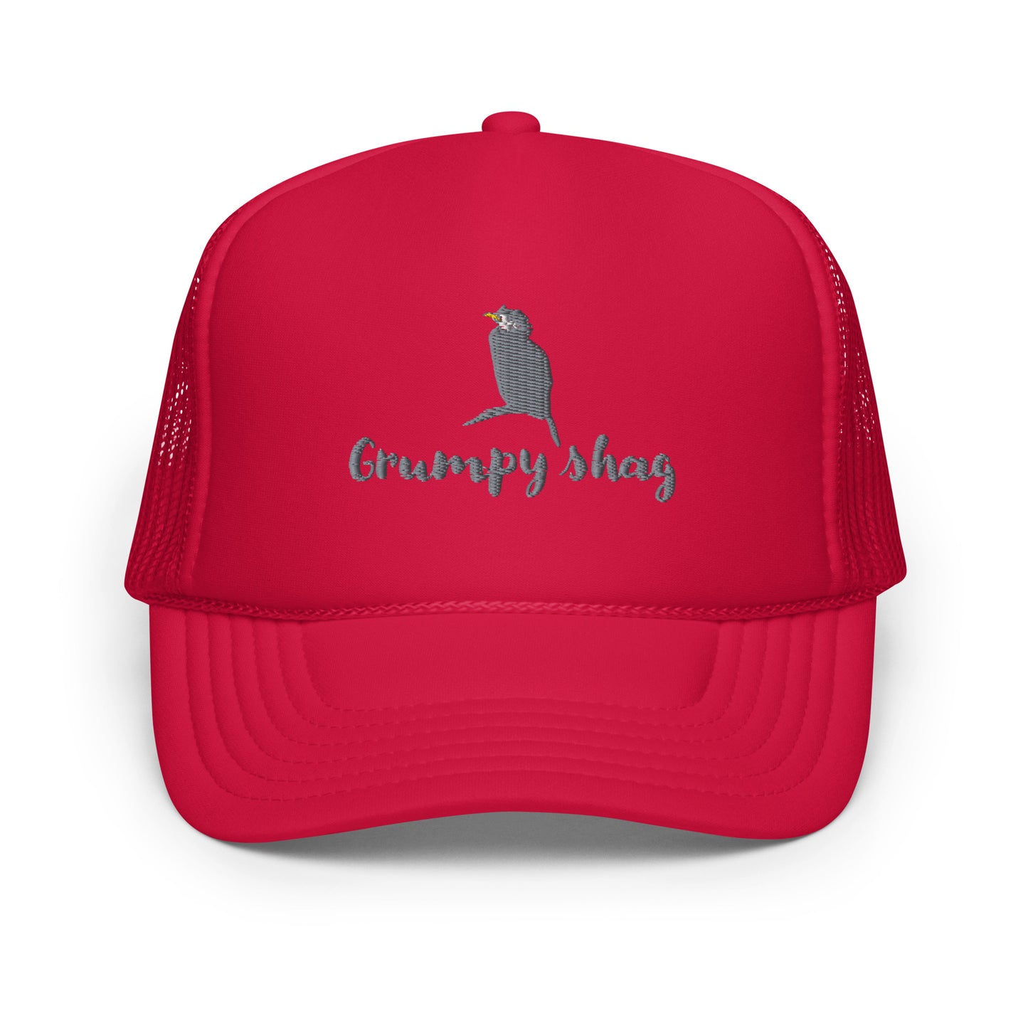 Grumpy shag Foam trucker hat
