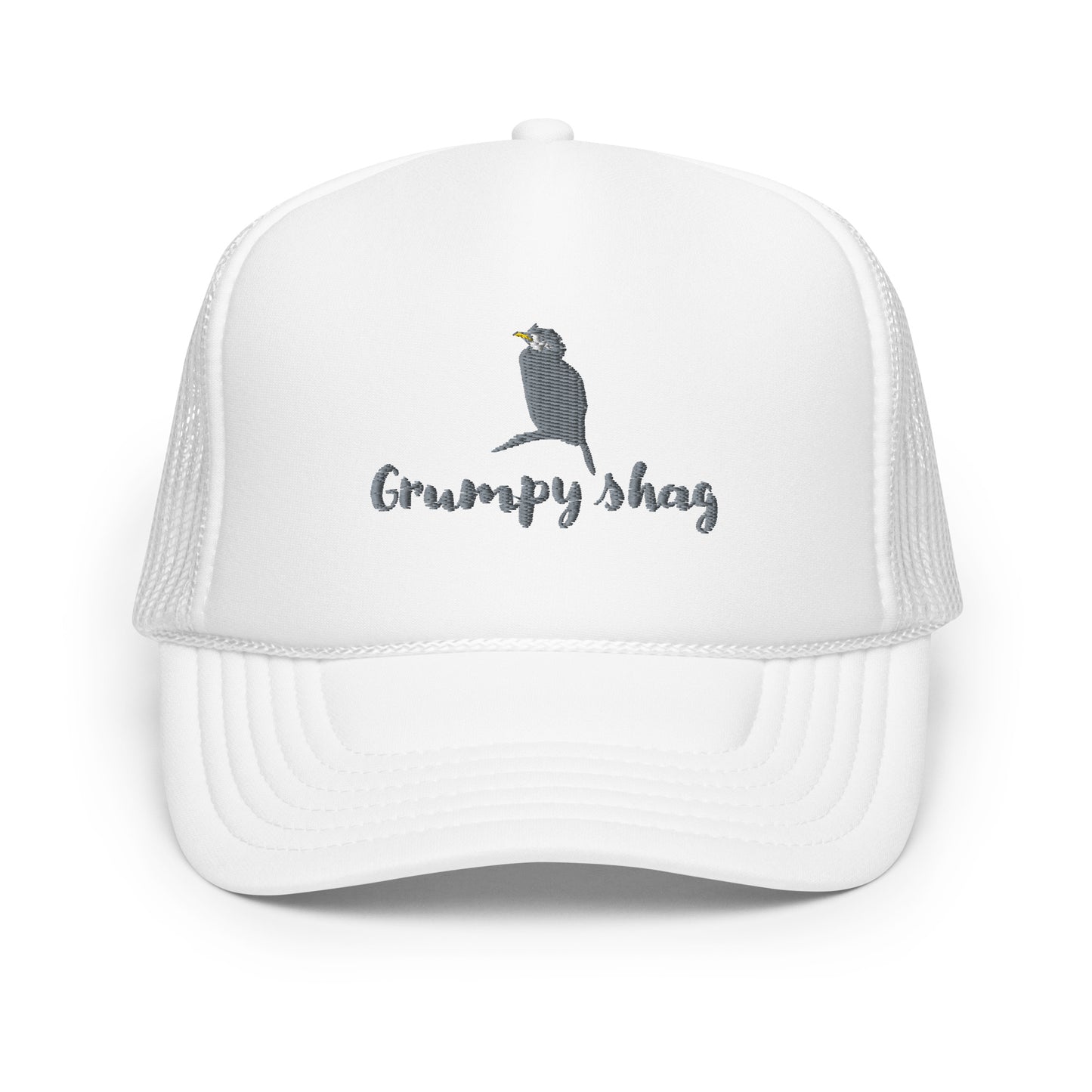 Grumpy shag Foam trucker hat