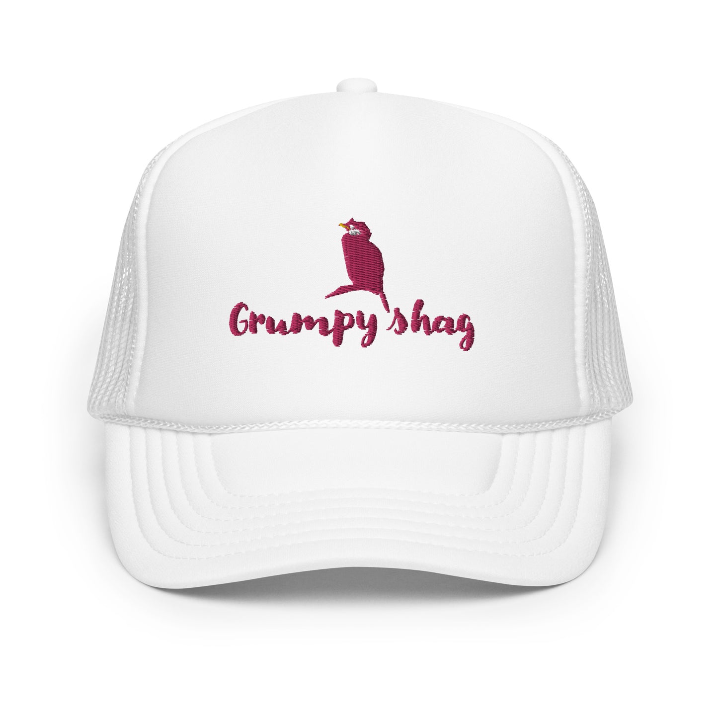 Grumpy shag Foam trucker hat