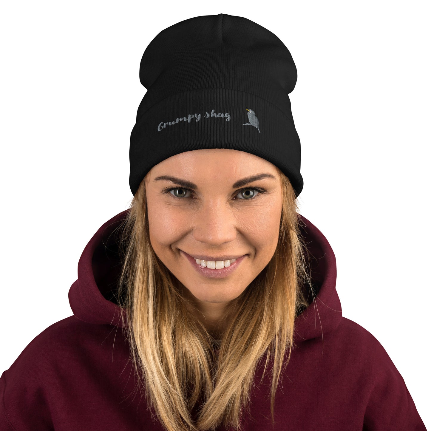 Grumpy shag Beanie