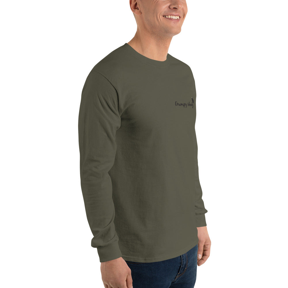 Grumpy shag Men’s Long Sleeve Shirt