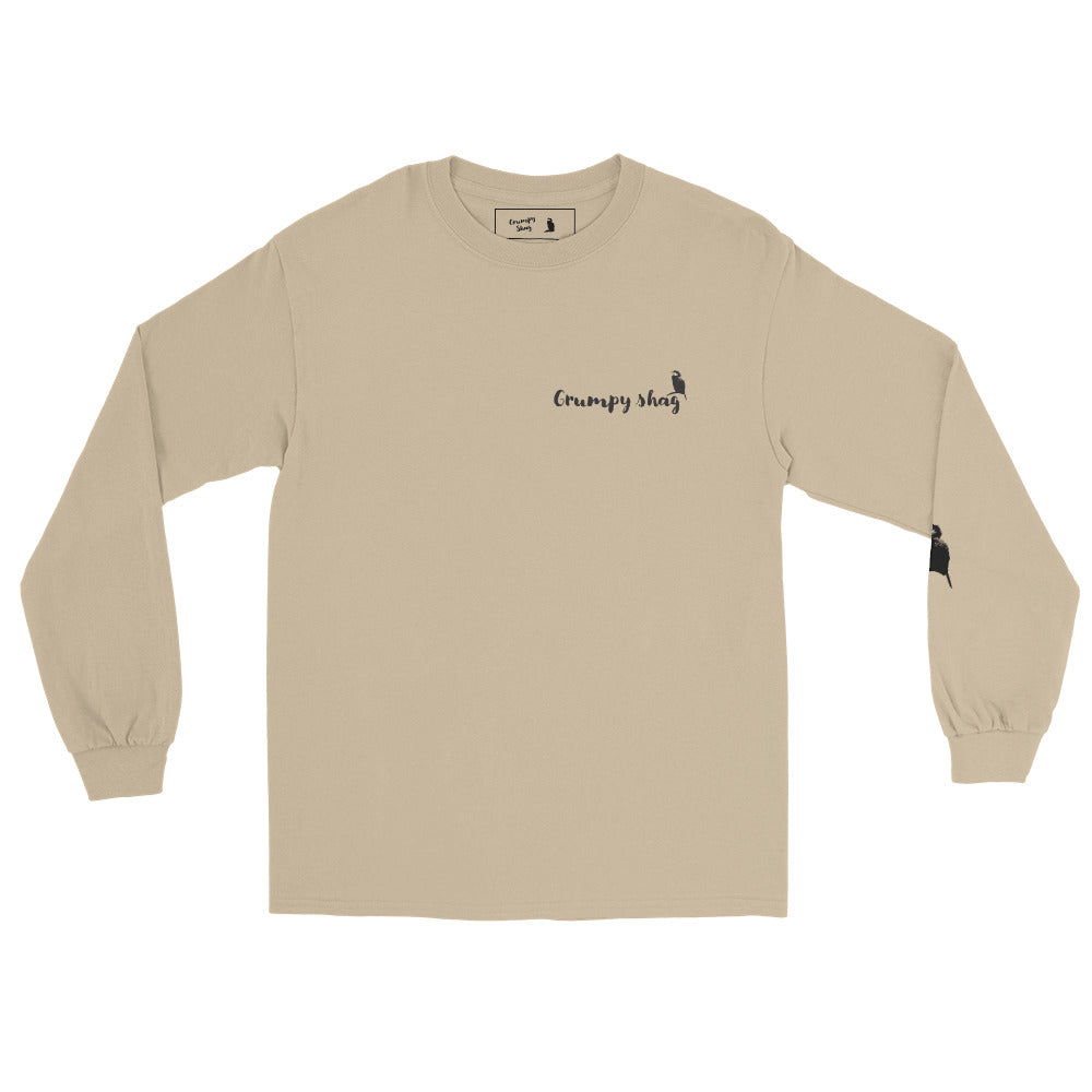 Grumpy shag Men’s Long Sleeve Shirt