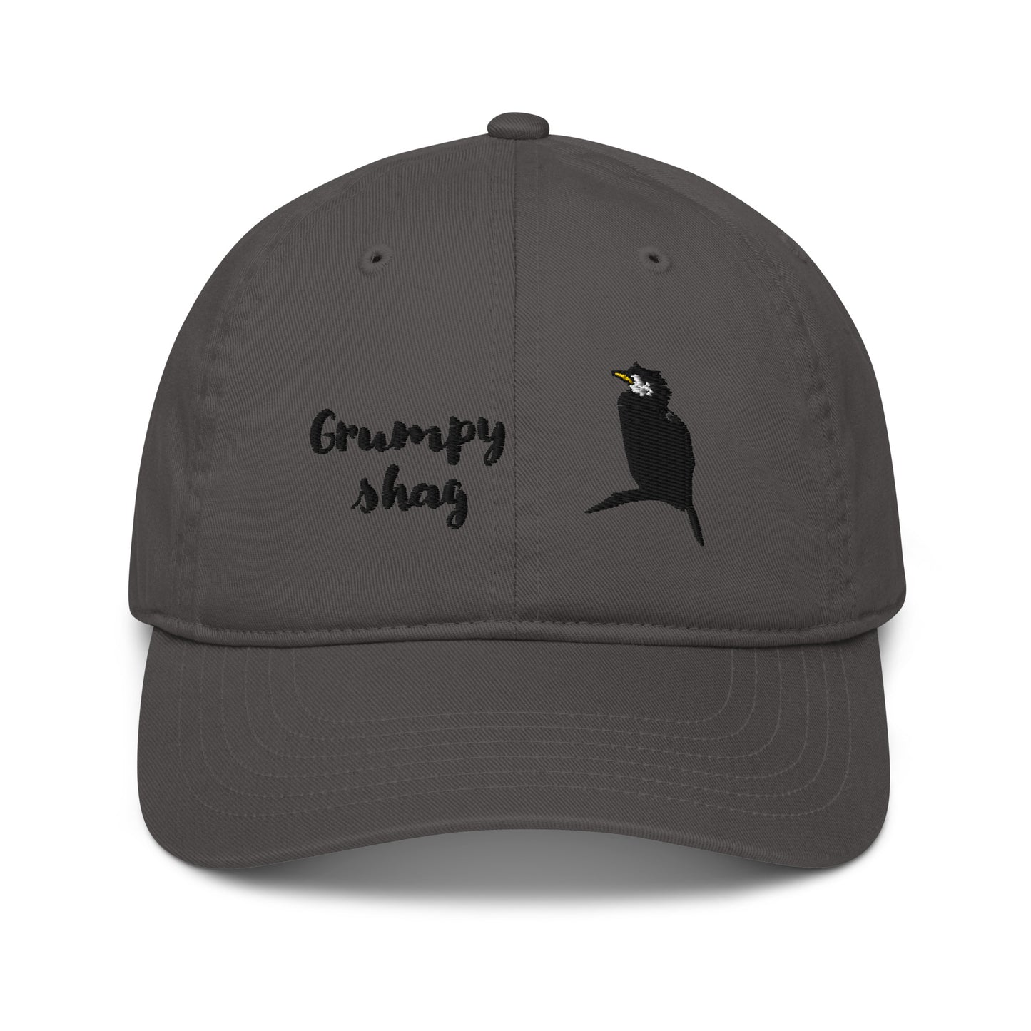 Grumpy shag Organic Baseball Cap