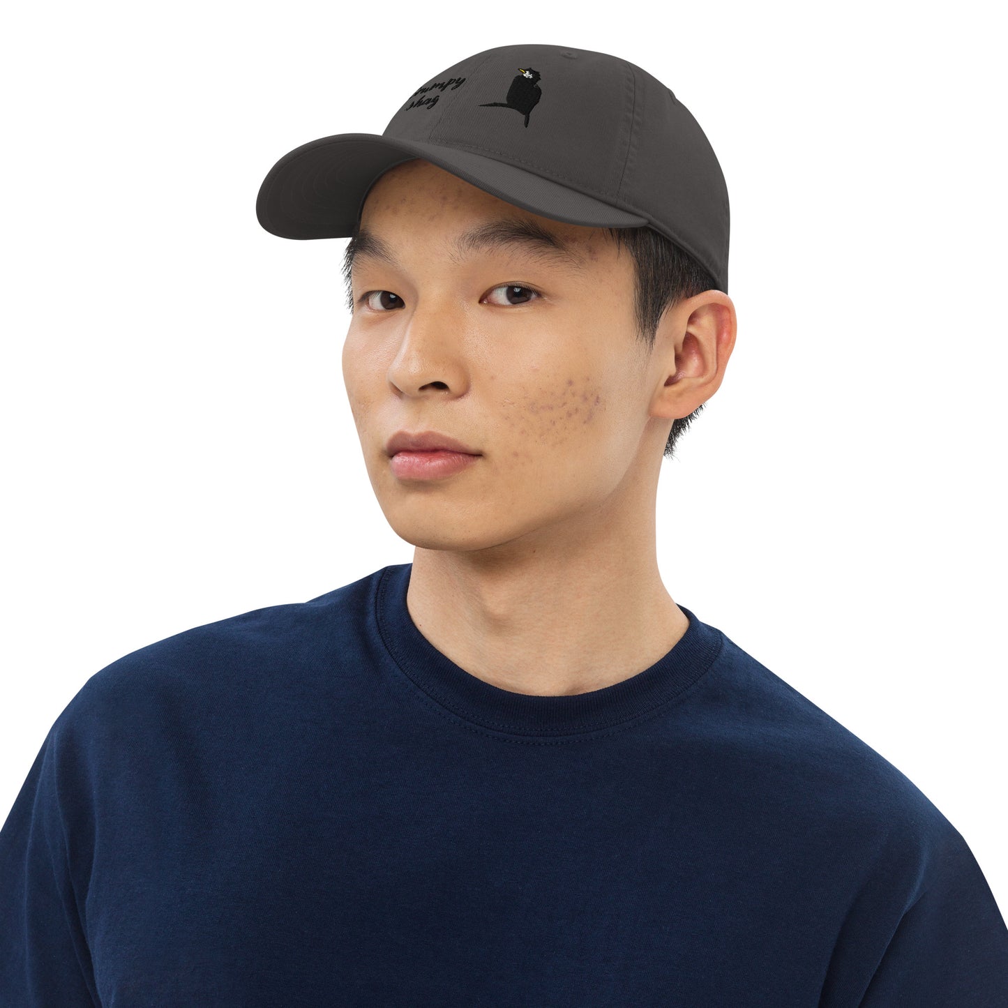 Grumpy shag Organic Baseball Cap