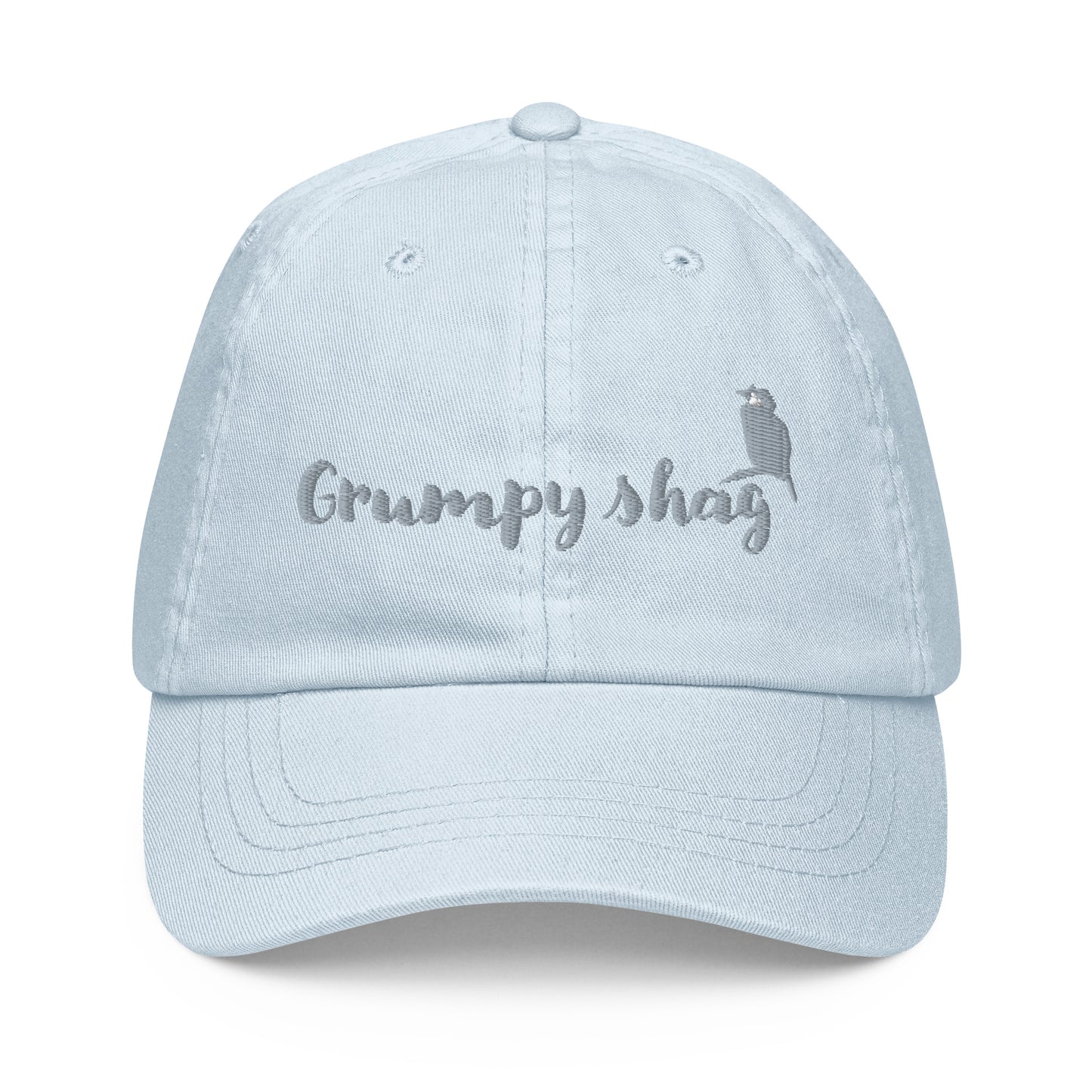 Grumpy shag Pastel baseball hat