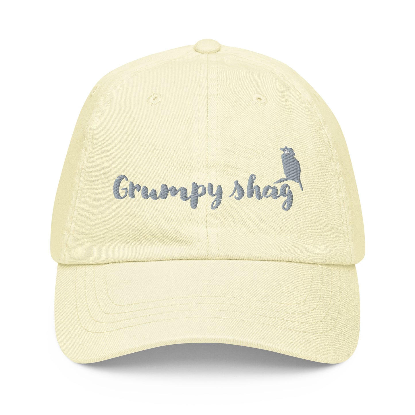 Grumpy shag Pastel baseball hat