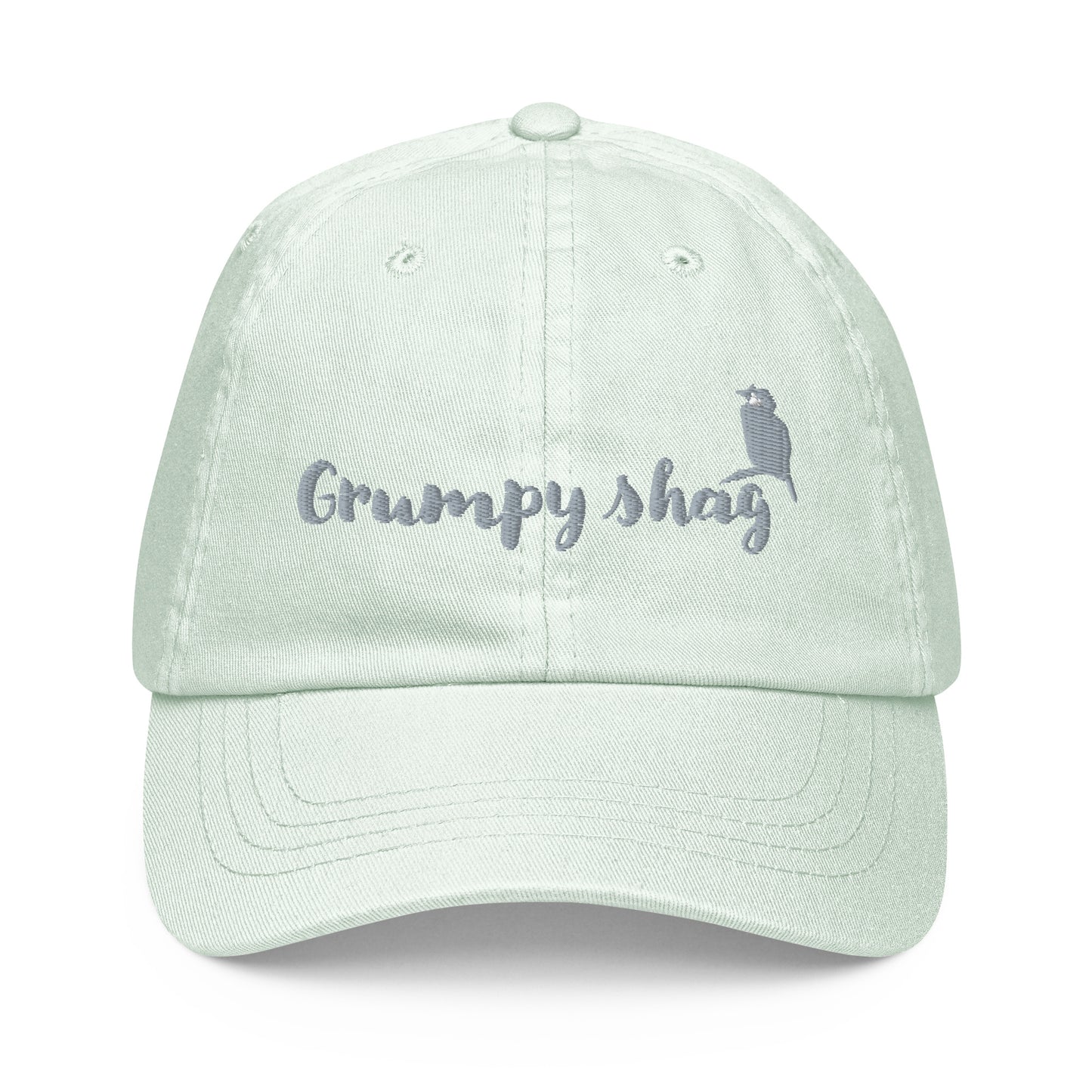 Grumpy shag Pastel baseball hat