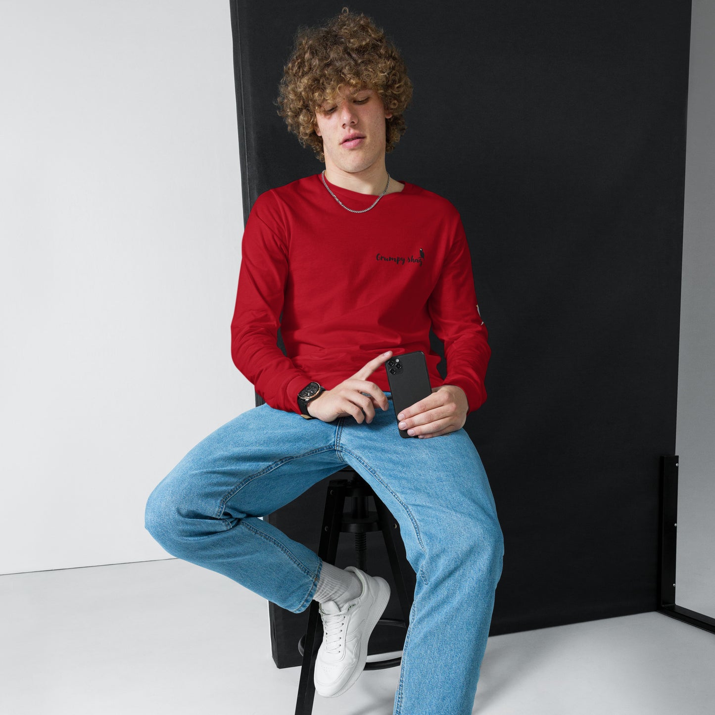 Grumpy shag Long Sleeve Tee