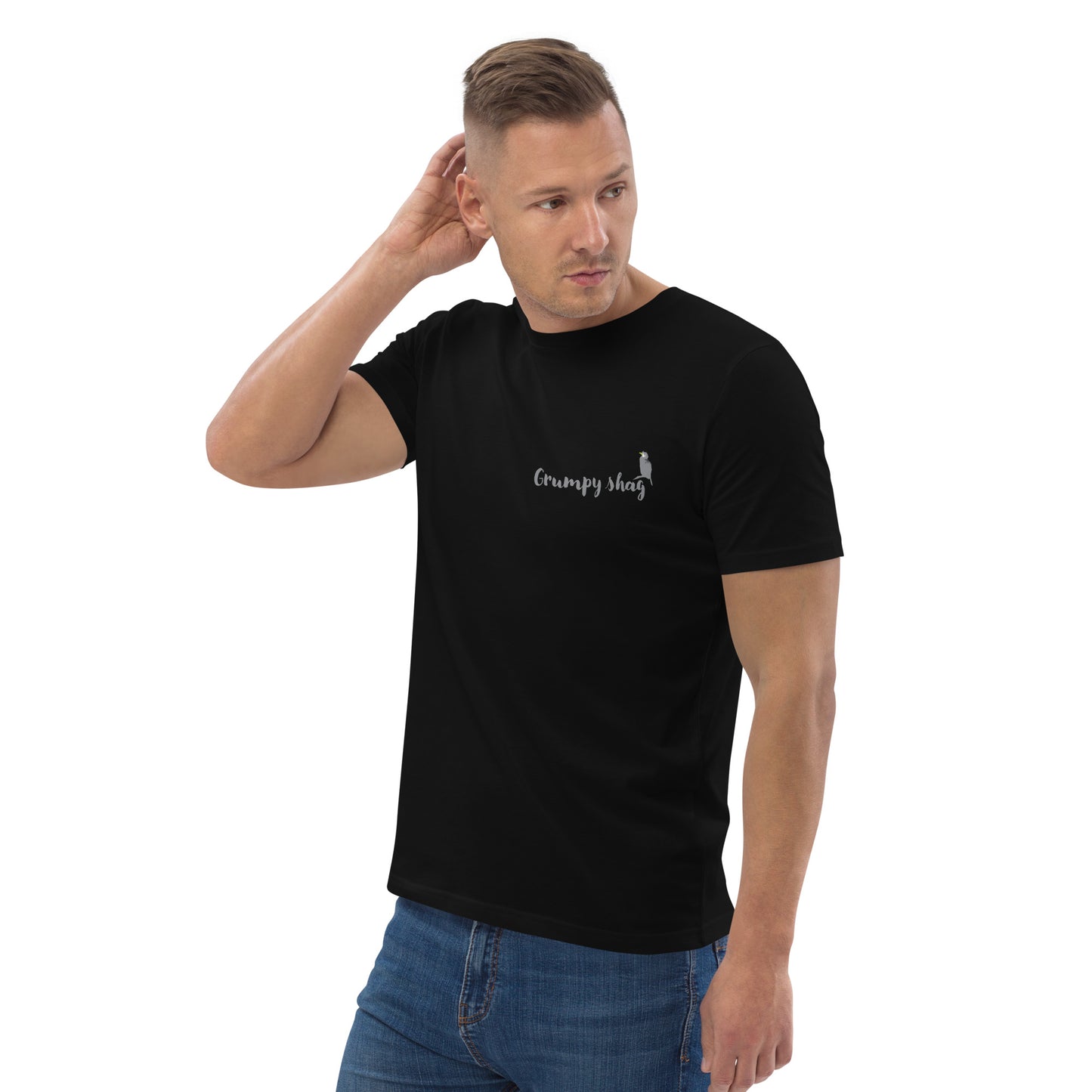 Grumpy shag organic cotton t-shirt