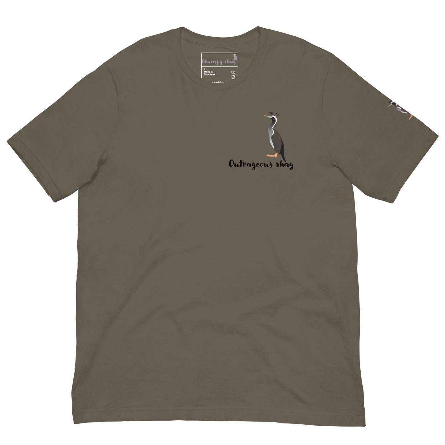 Outrageous shag comfy t-shirt