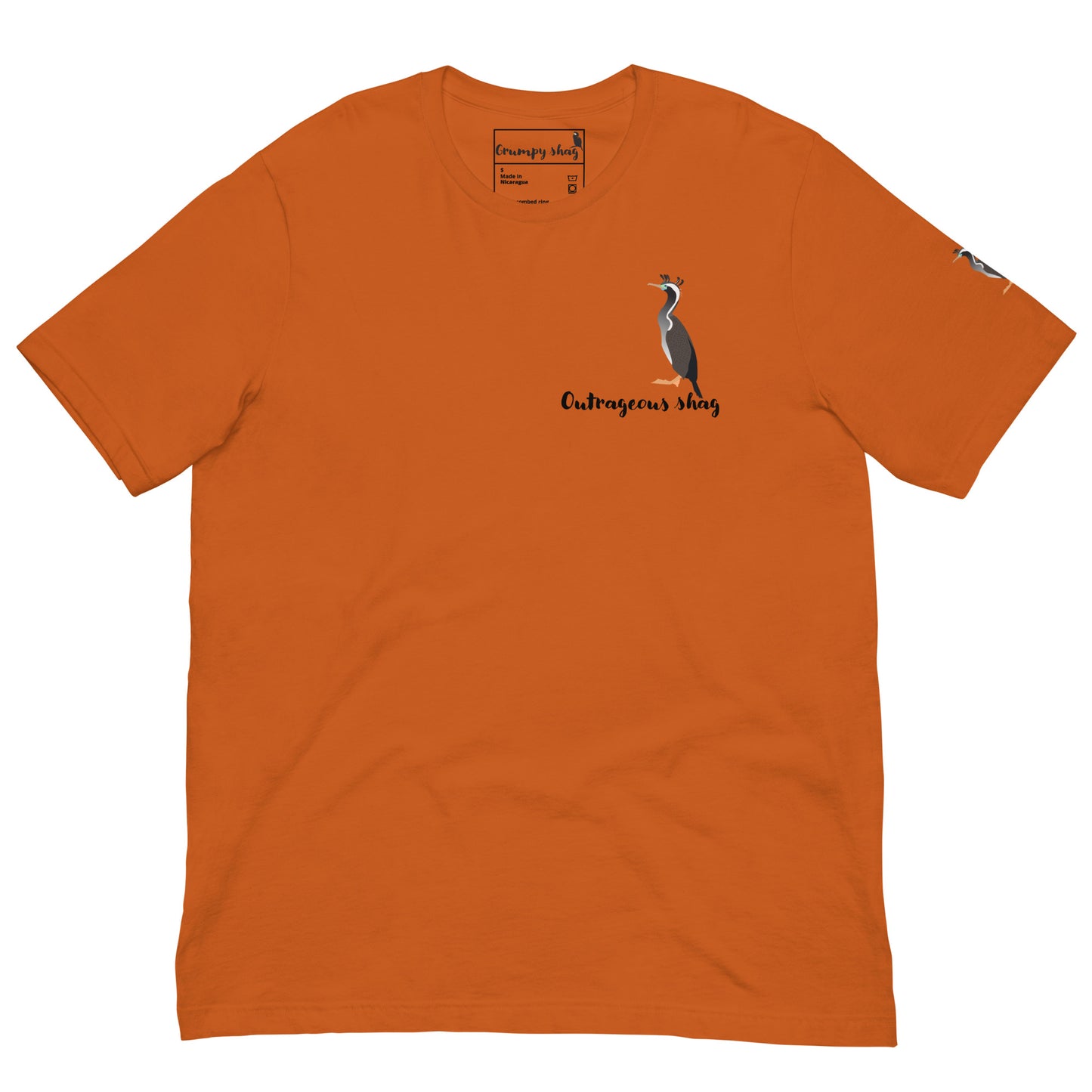 Outrageous shag comfy t-shirt