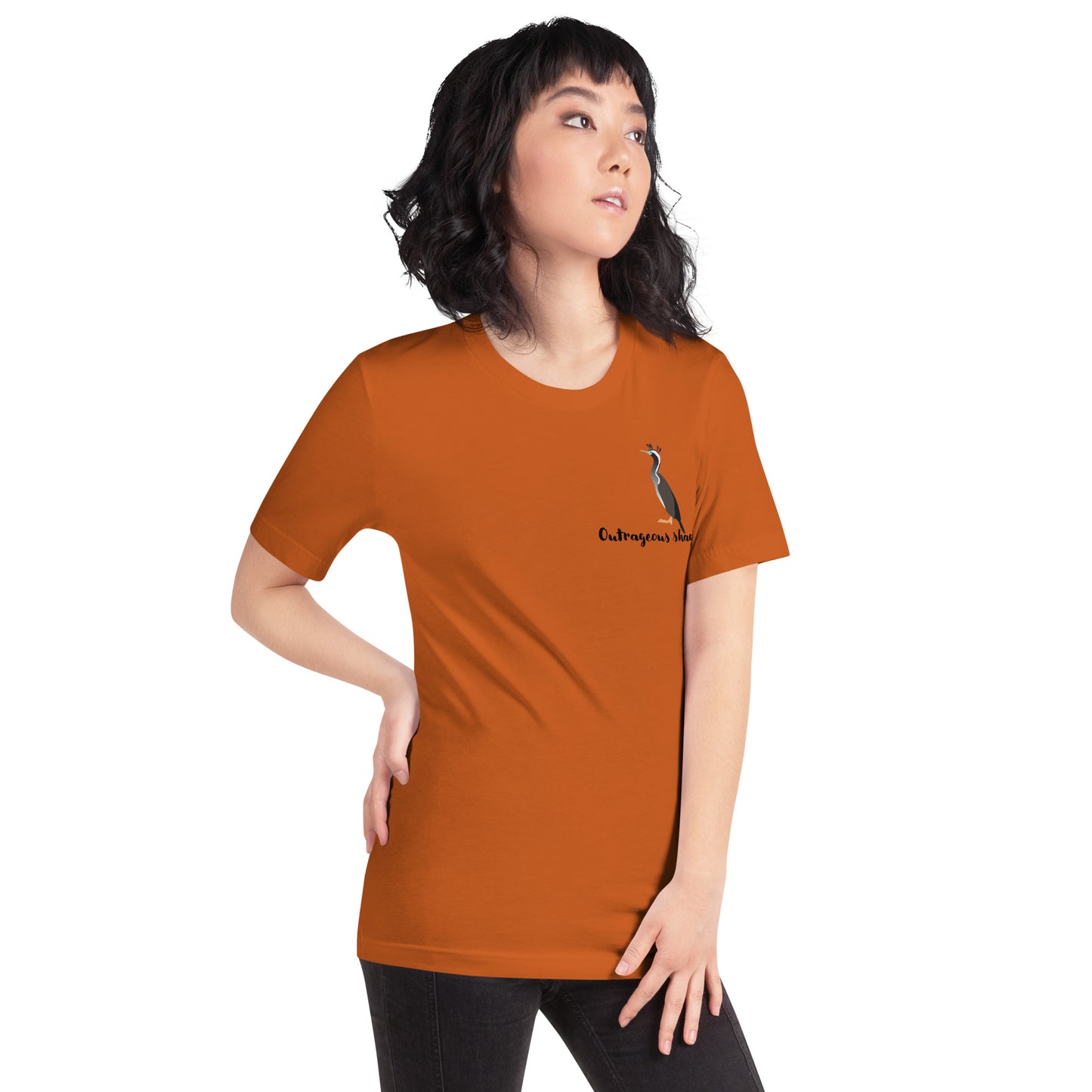 Outrageous shag comfy t-shirt