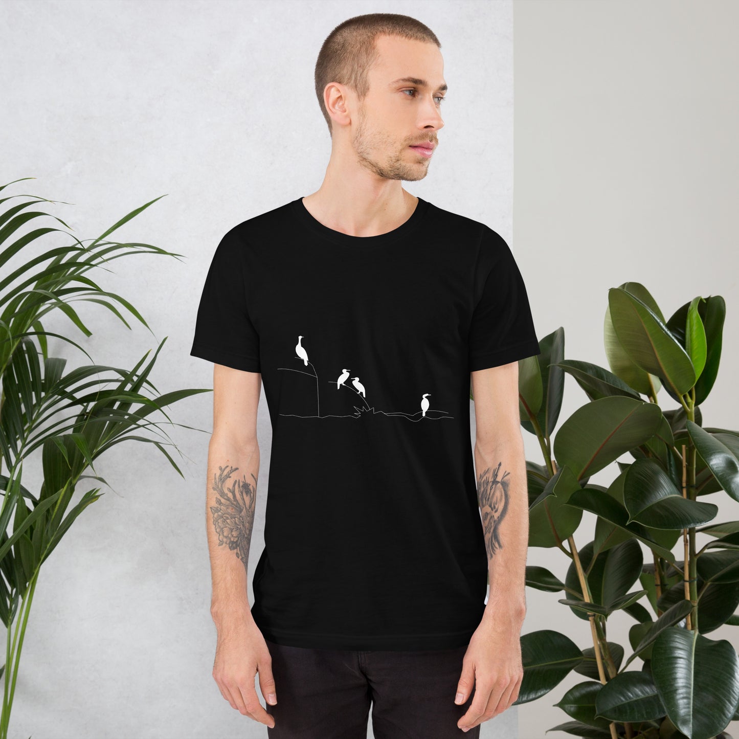 Silhouette shags comfy T