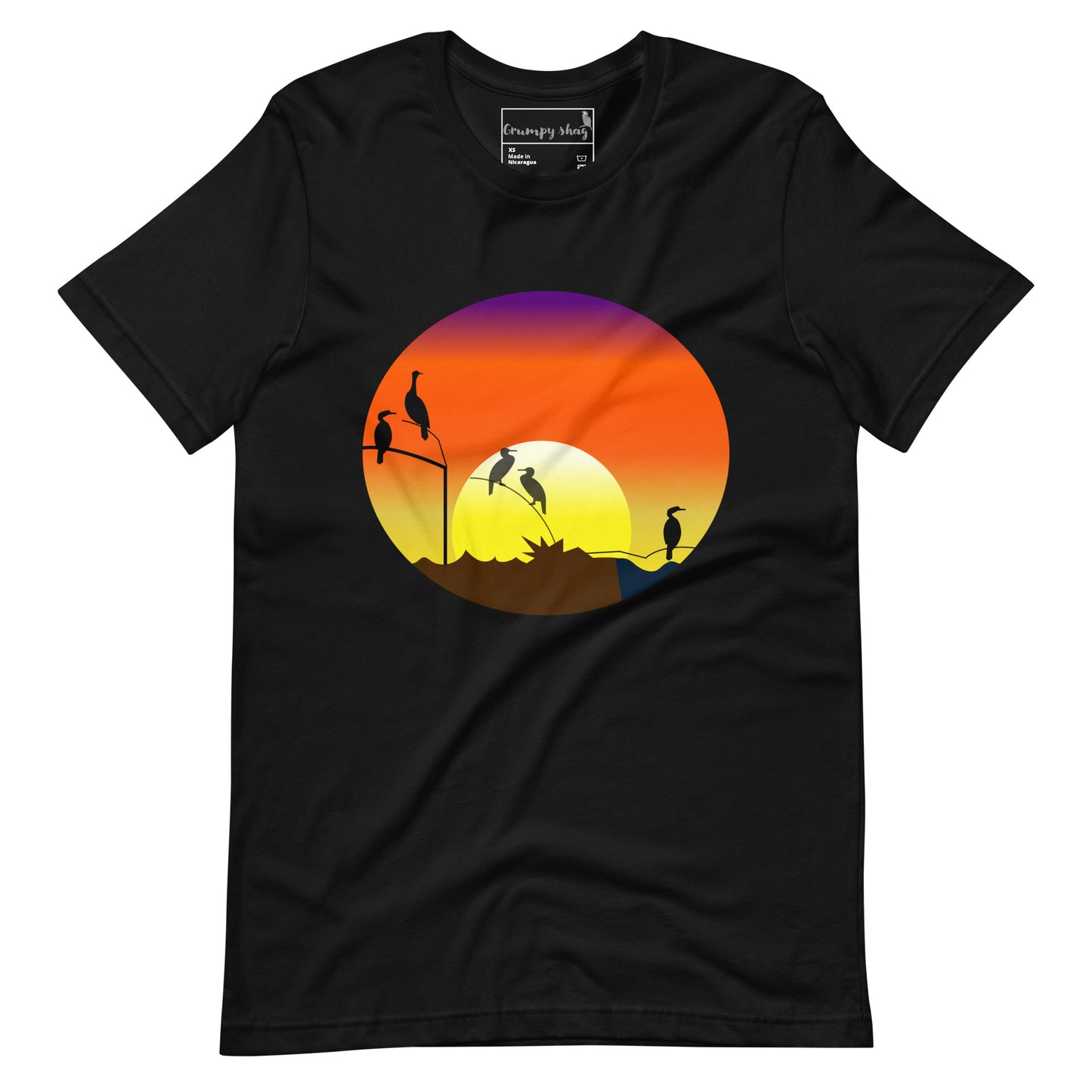 Womens sunrise shag T