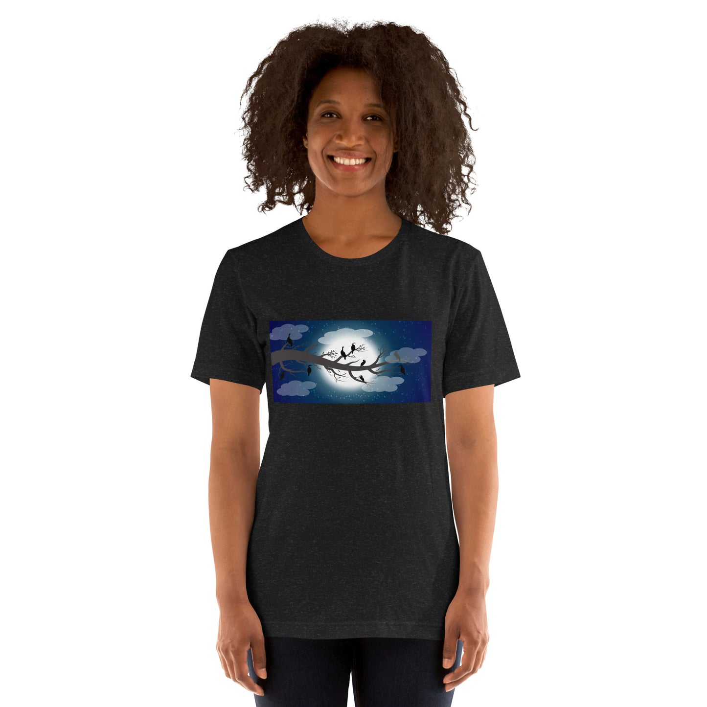 Womens moonlight shag T