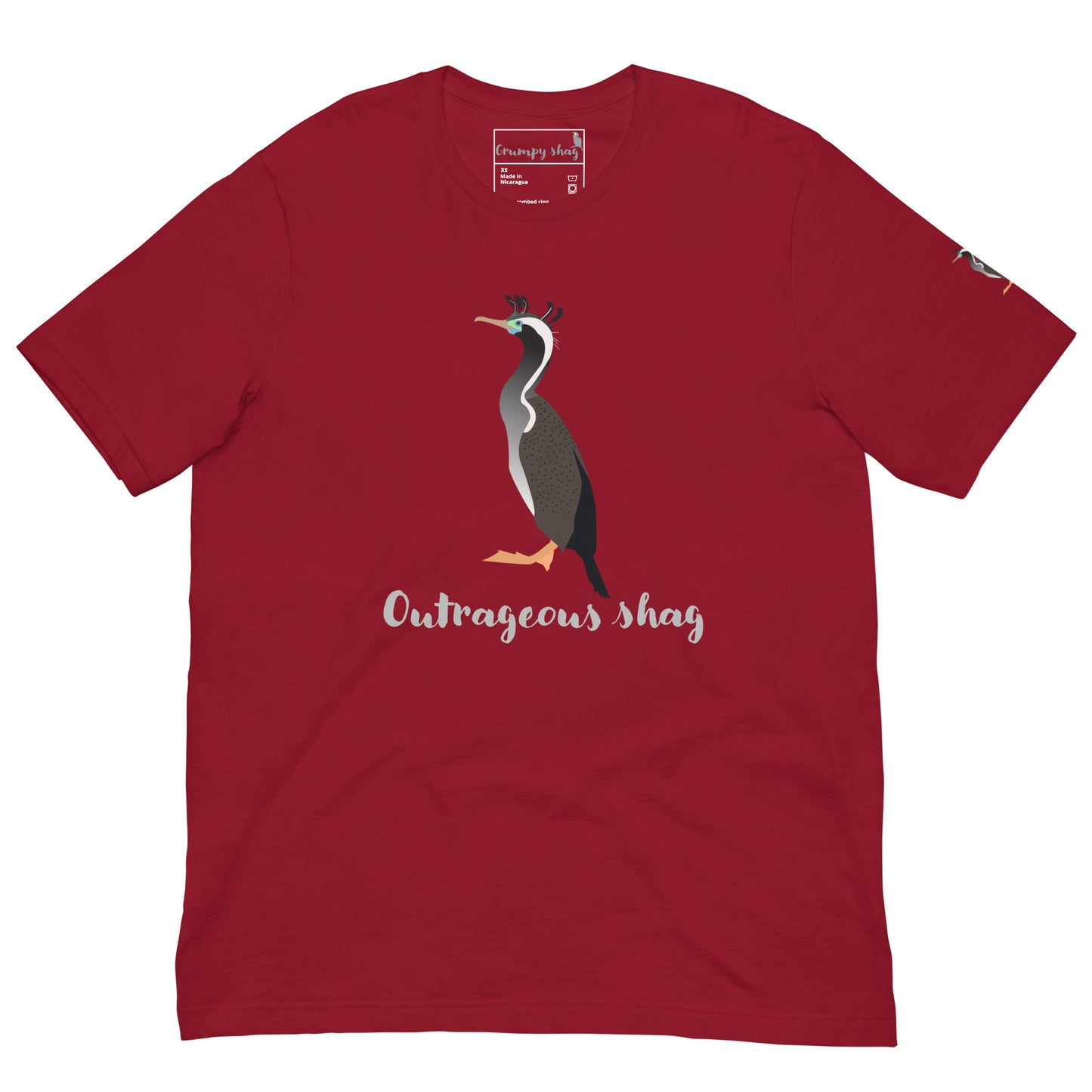 Outrageous shag t-shirt