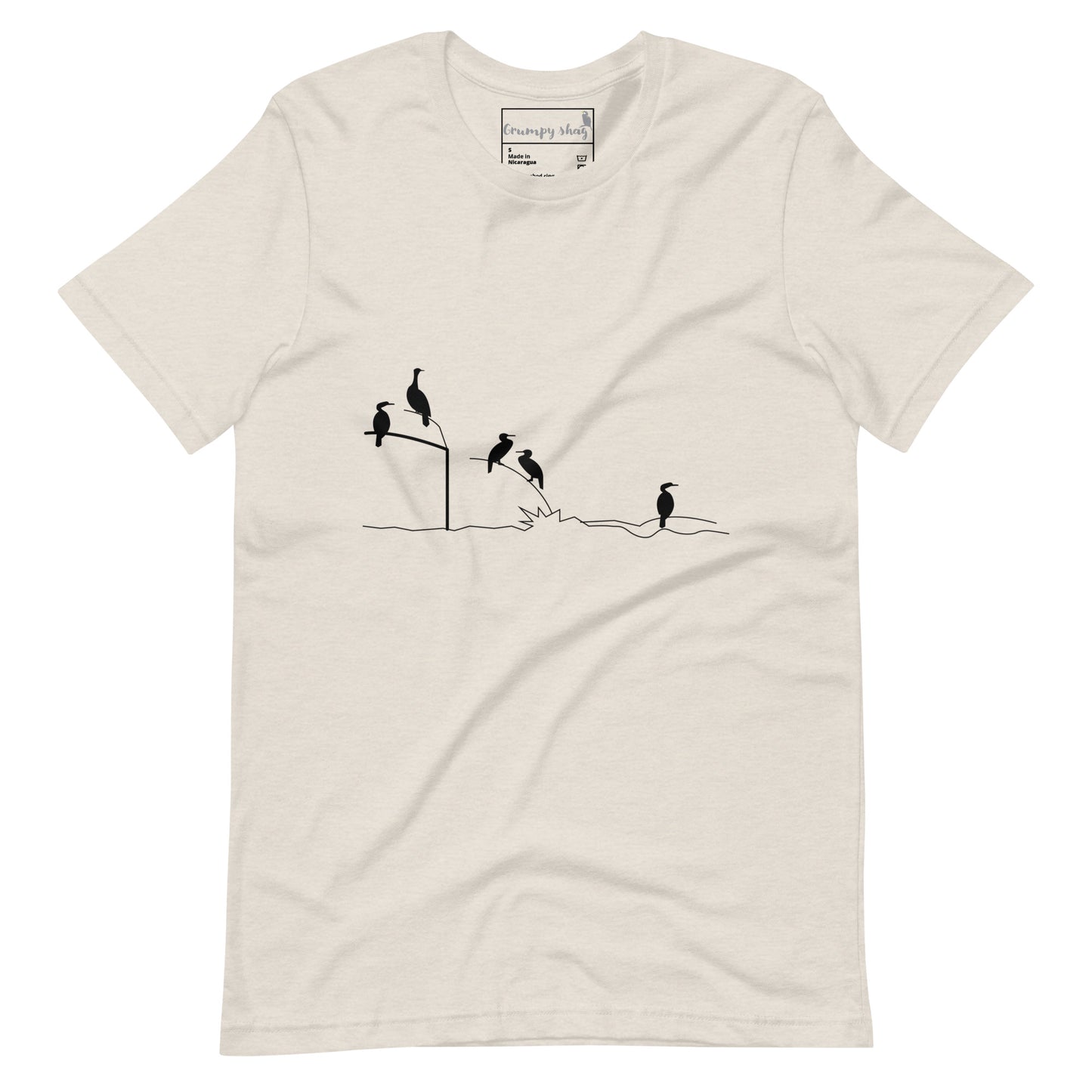 Silhouette shags comfy T