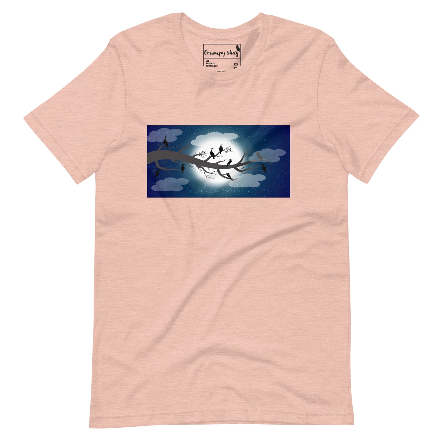 Womens moonlight shag T