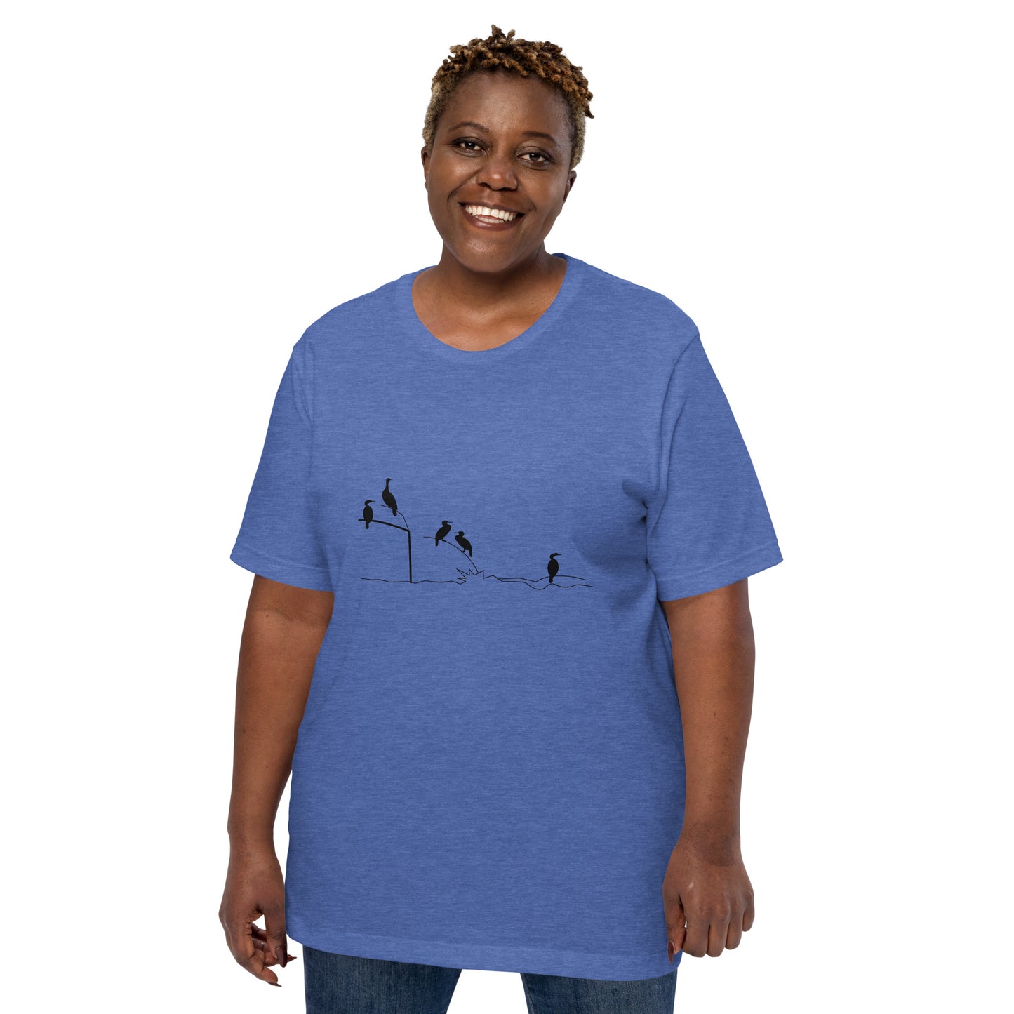 Silhouette shags comfy T