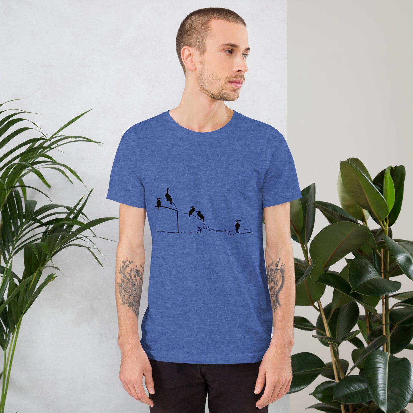 Silhouette shags comfy T