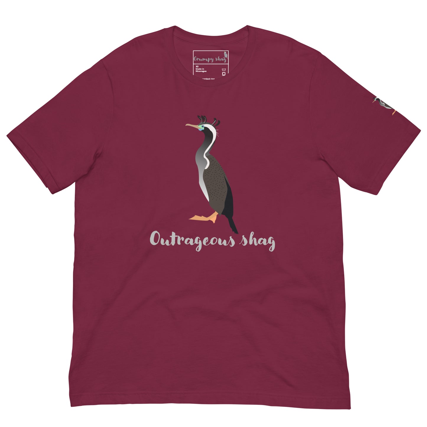 Outrageous shag t-shirt