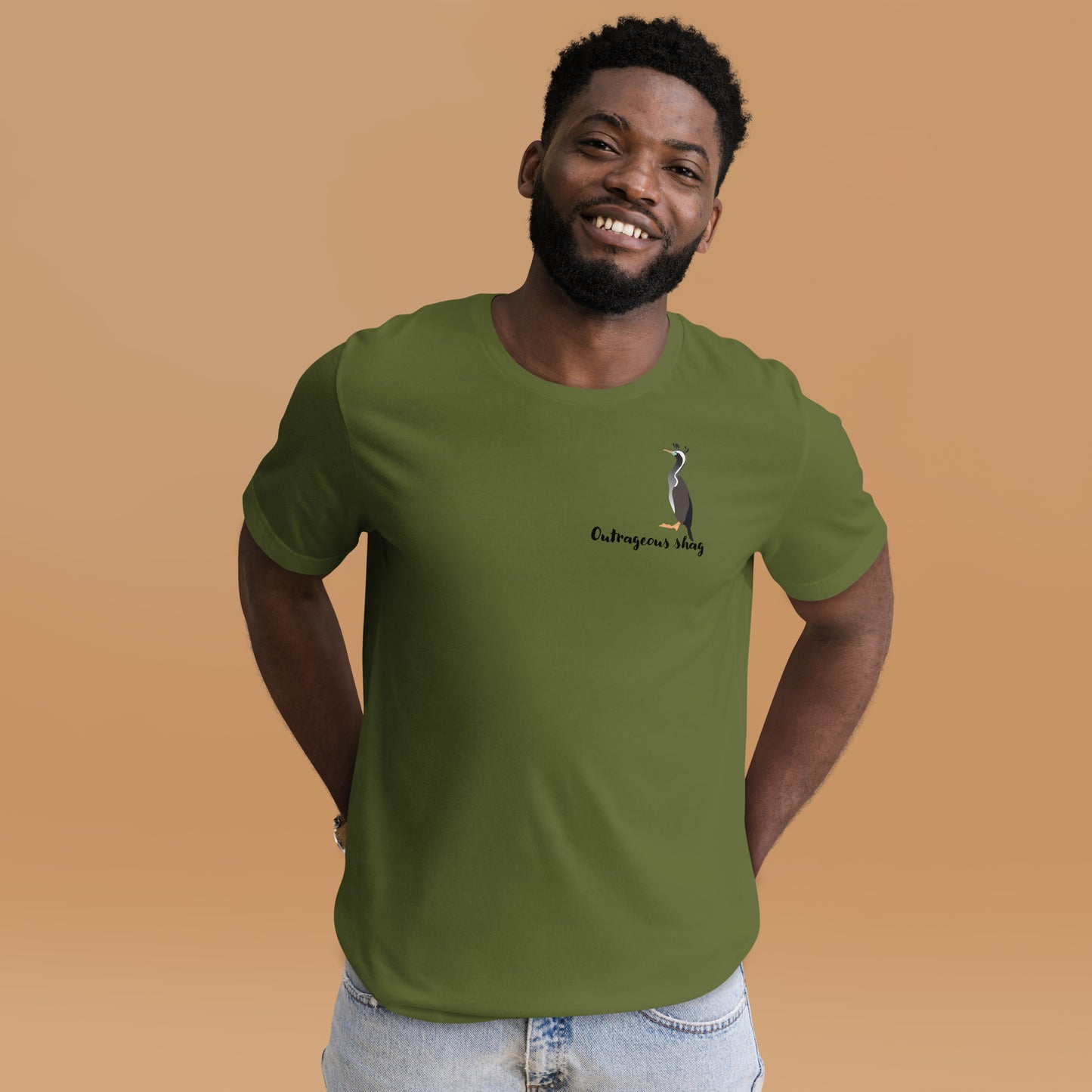 Outrageous shag comfy t-shirt
