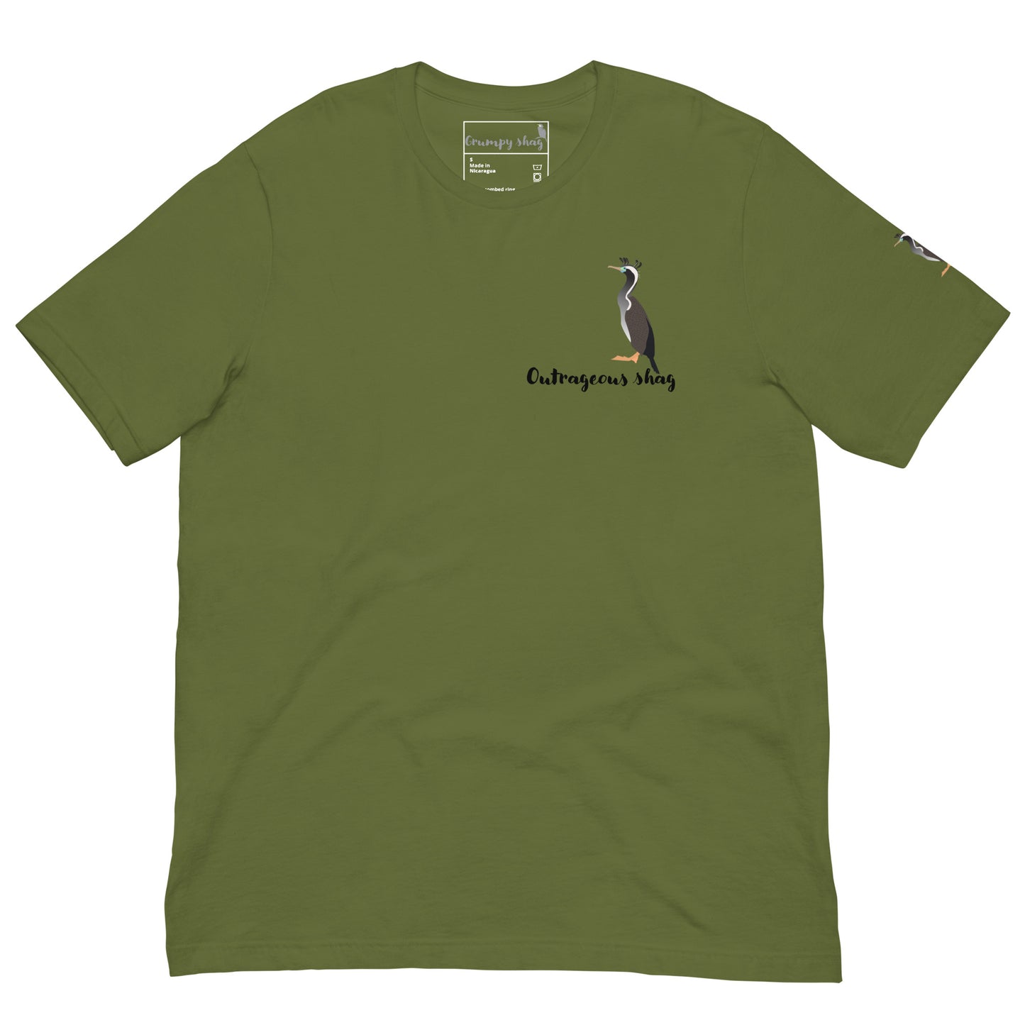 Outrageous shag comfy t-shirt
