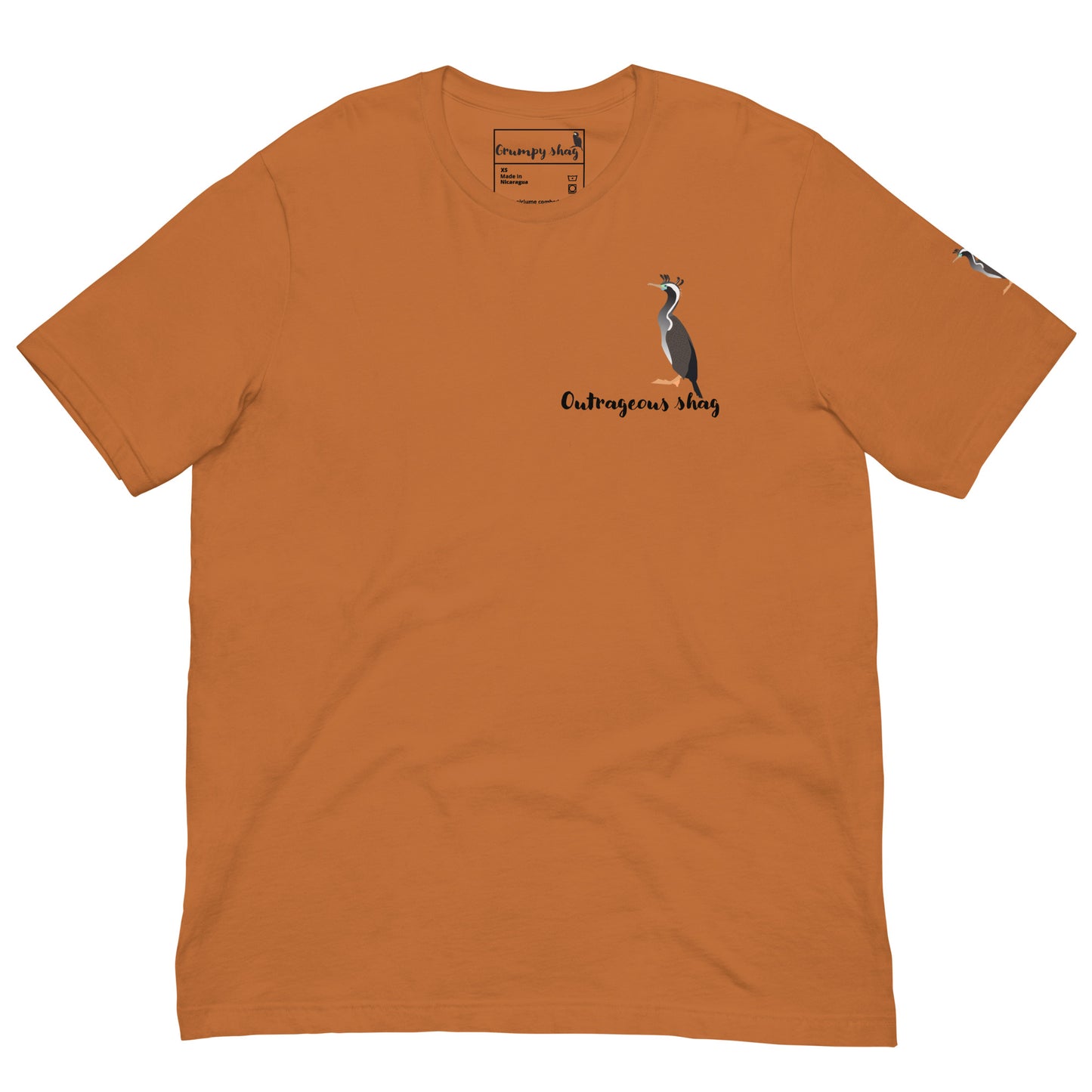 Outrageous shag comfy t-shirt