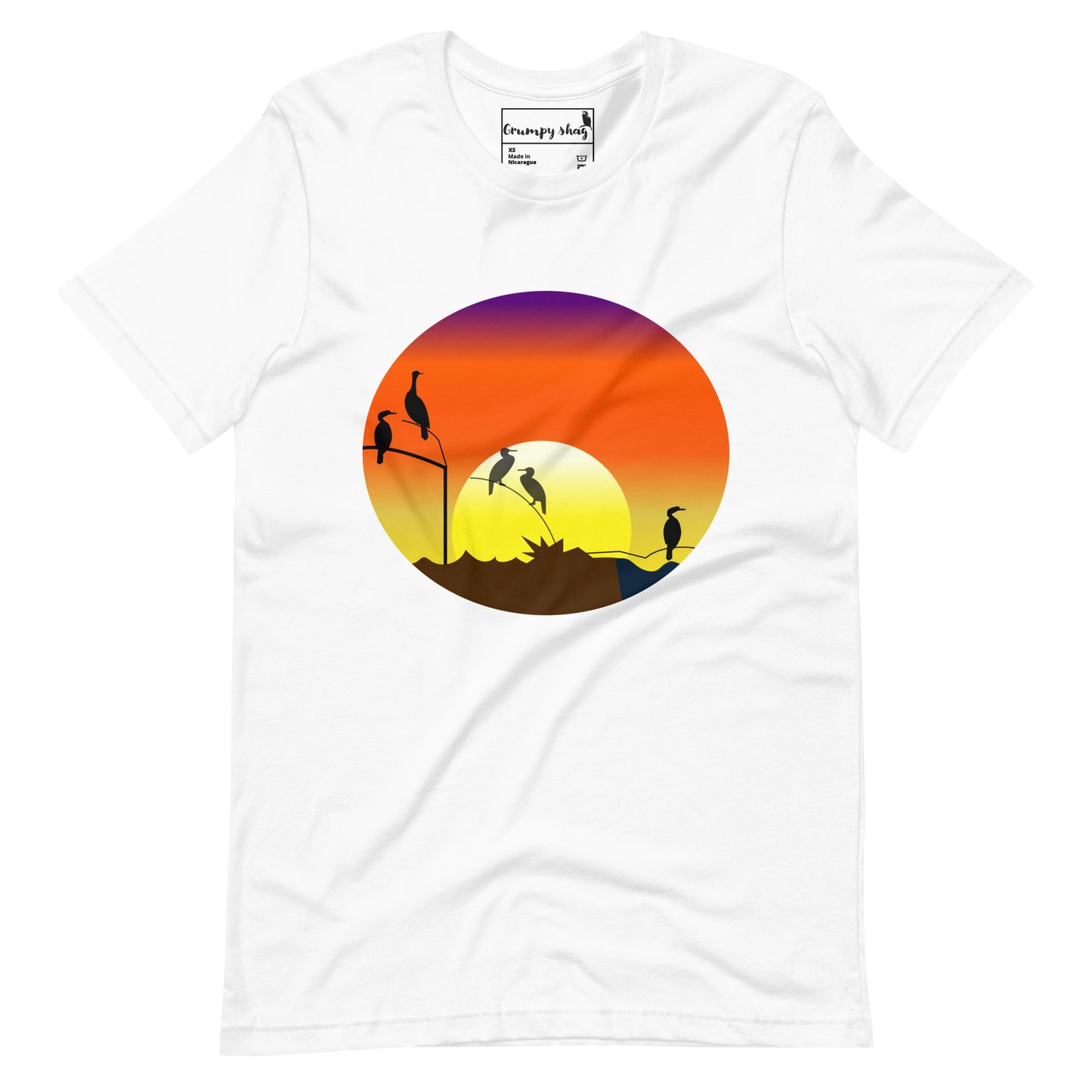 Womens sunrise shag T