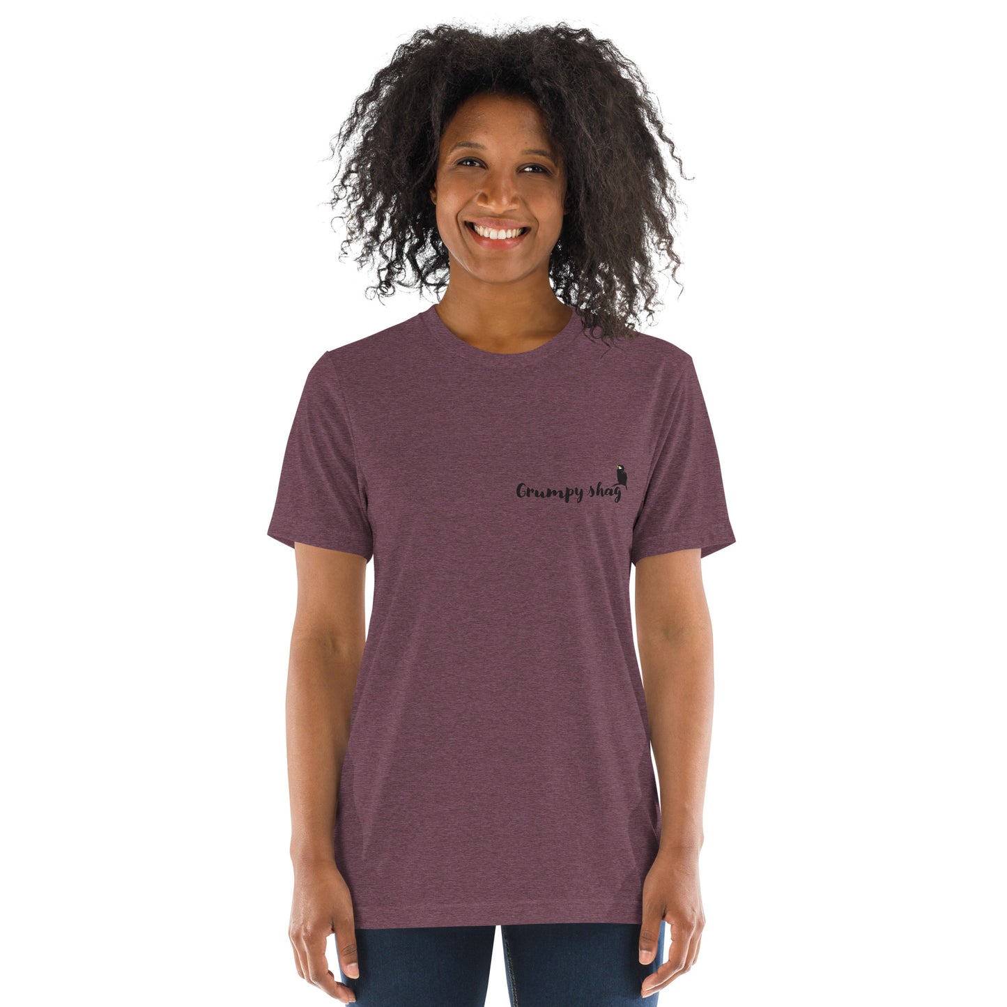Grumpy shag Vintage Tri-blend Short Sleeve T-Shirt