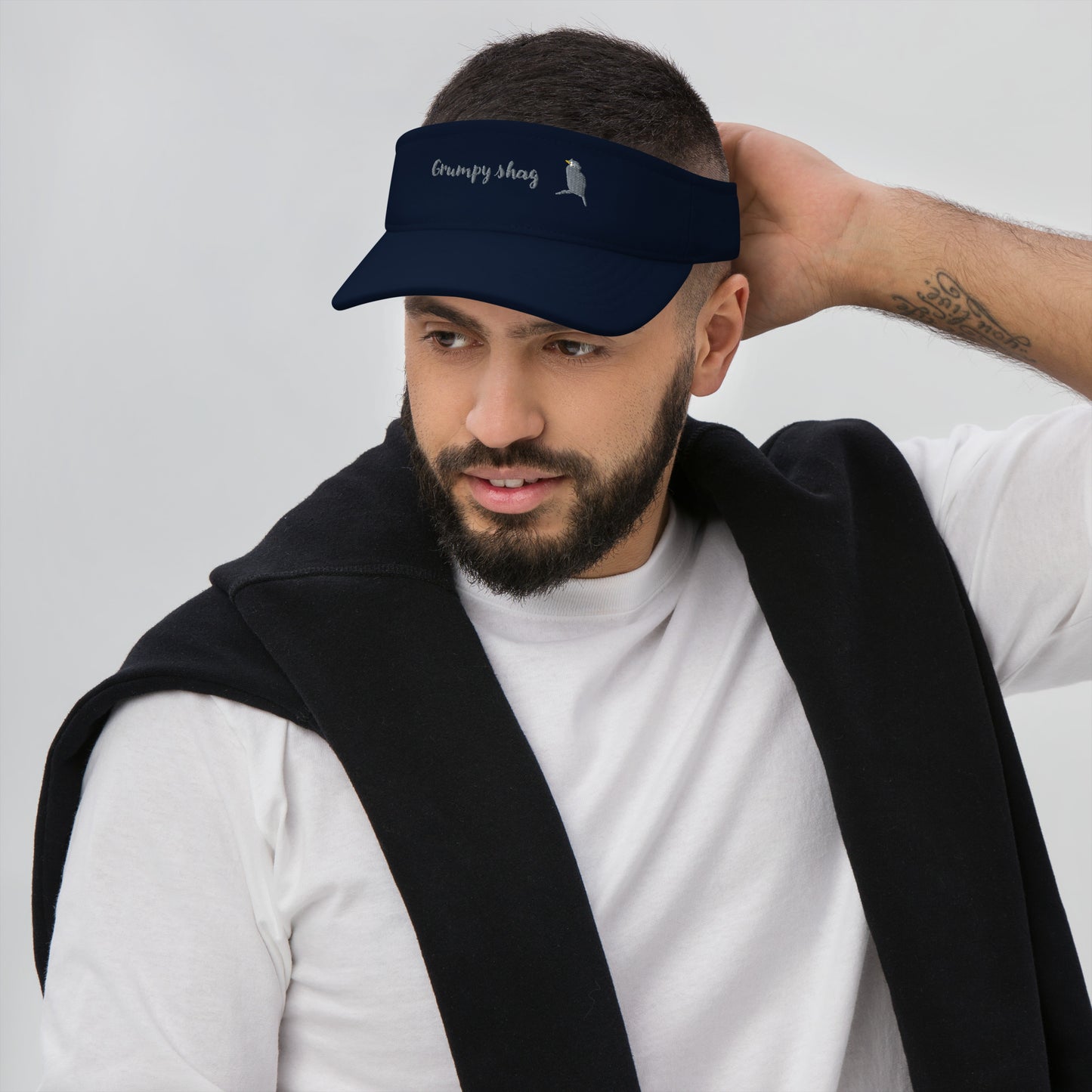 Grumpy shag Visor