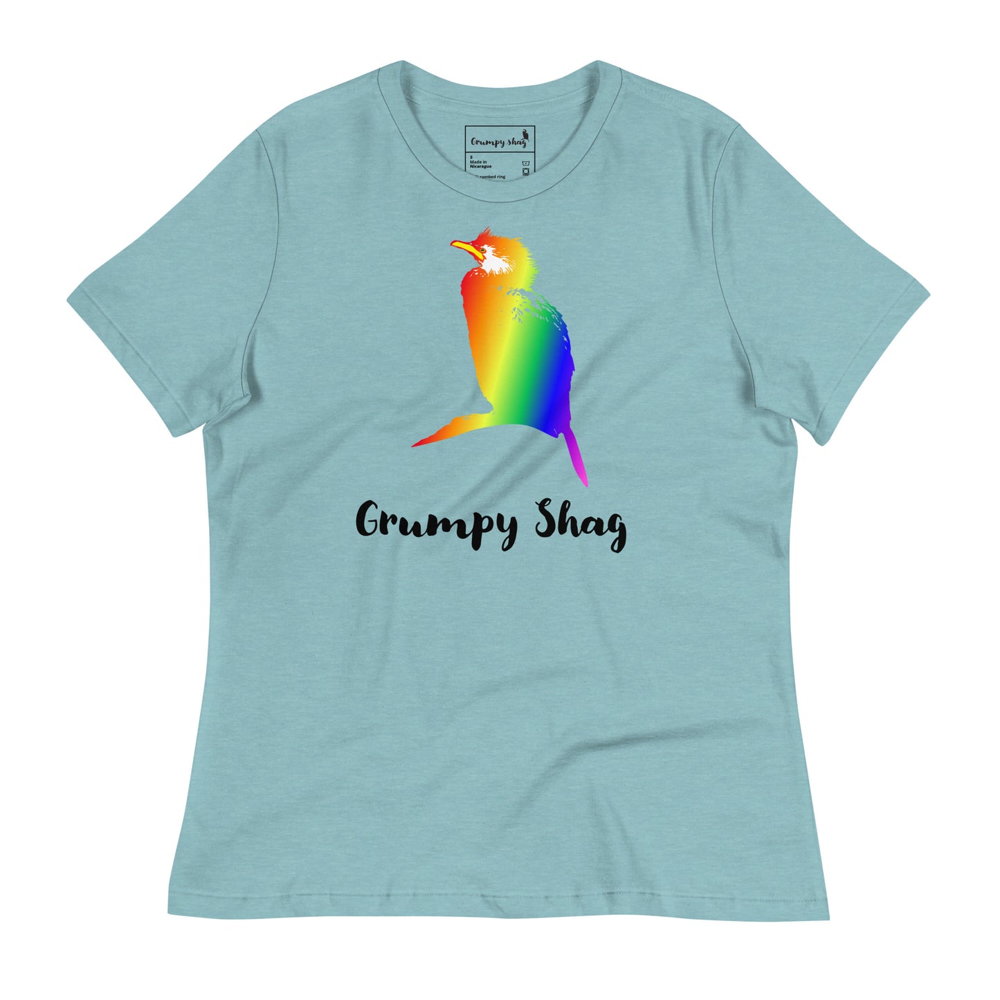 Pride shag comfy women's t-shirt