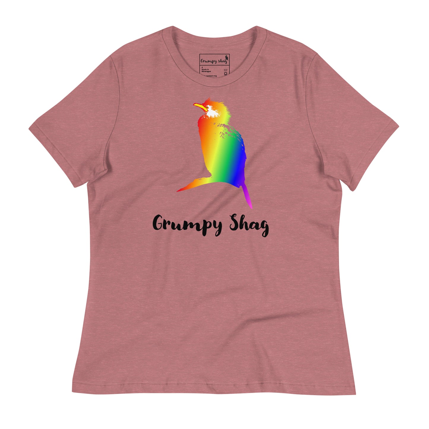 Pride shag comfy women's t-shirt