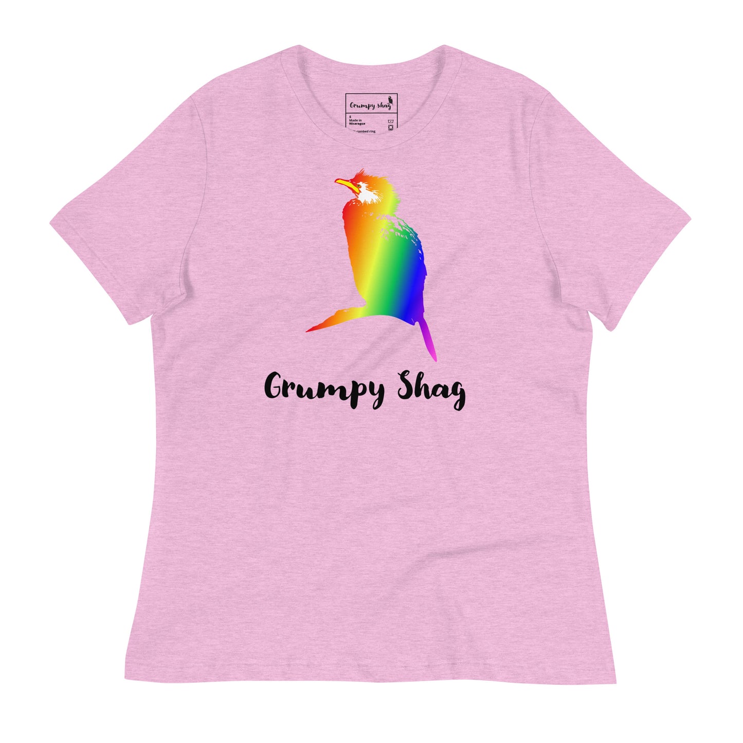 Pride shag comfy women's t-shirt