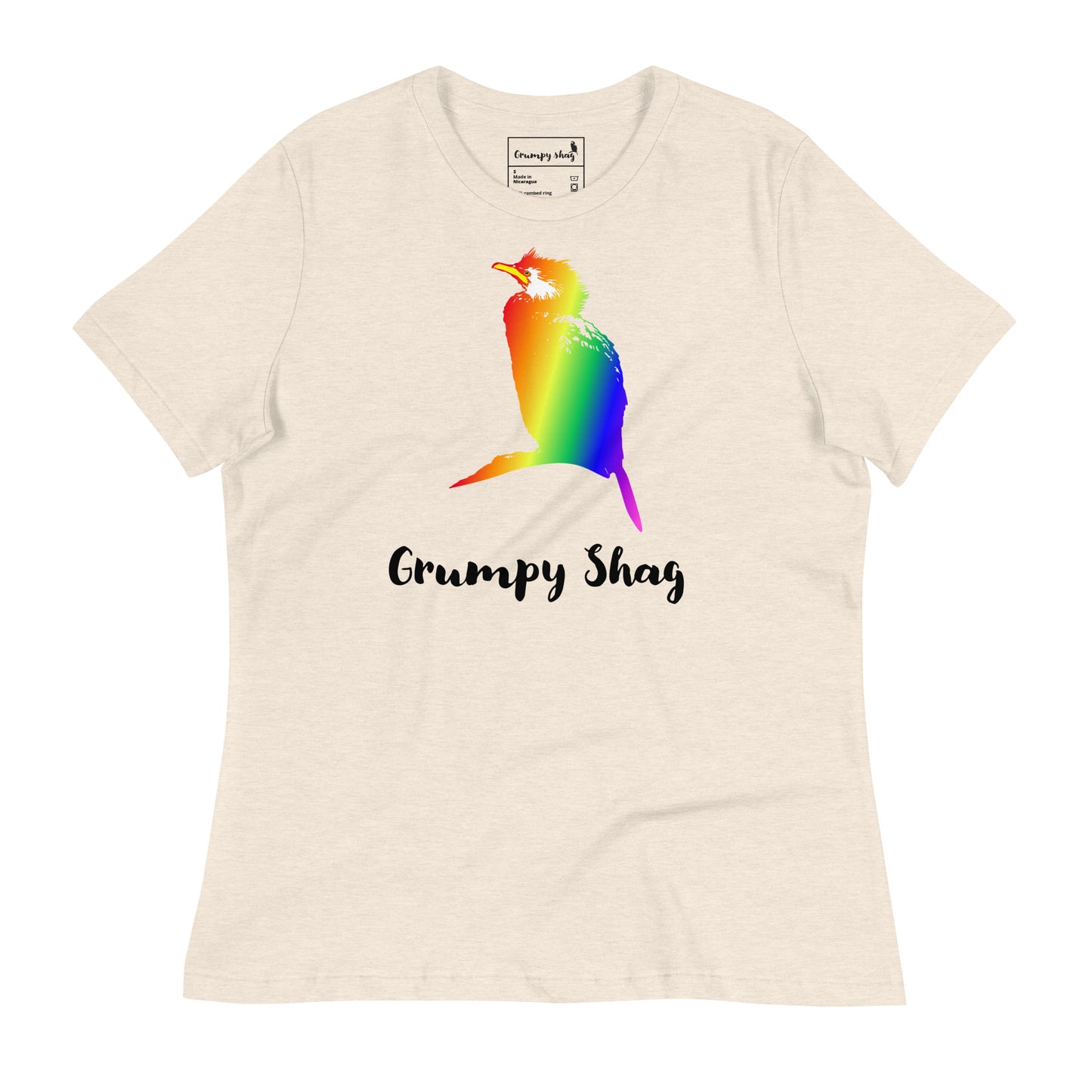 Pride shag comfy women's t-shirt