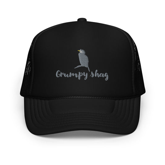 Grumpy shag Foam trucker hat