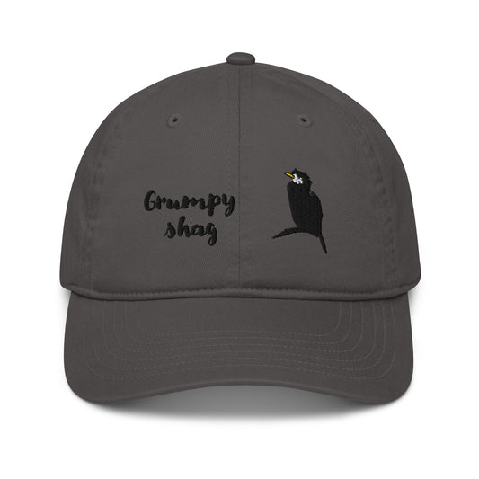 Grumpy shag Organic Baseball Cap