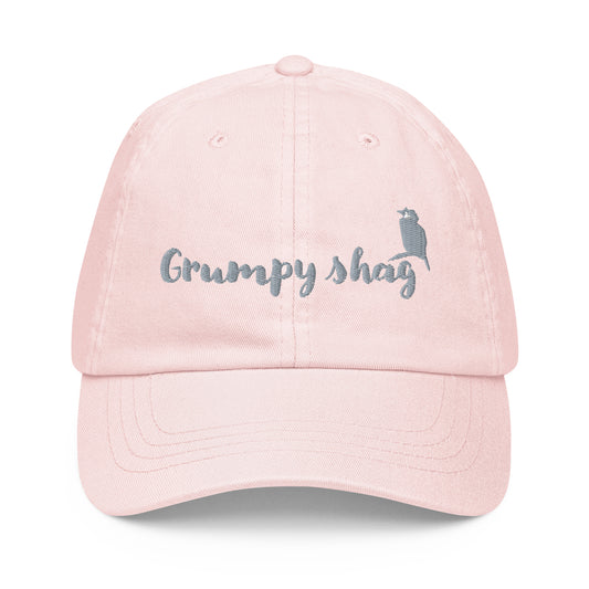 Grumpy shag Pastel baseball hat