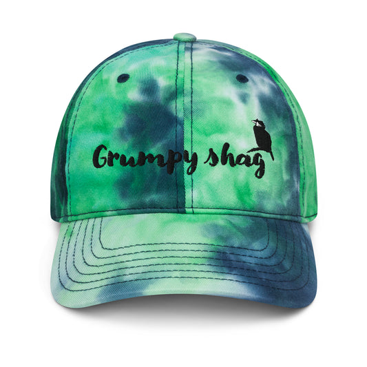 Grumpy shag Tie dye hat